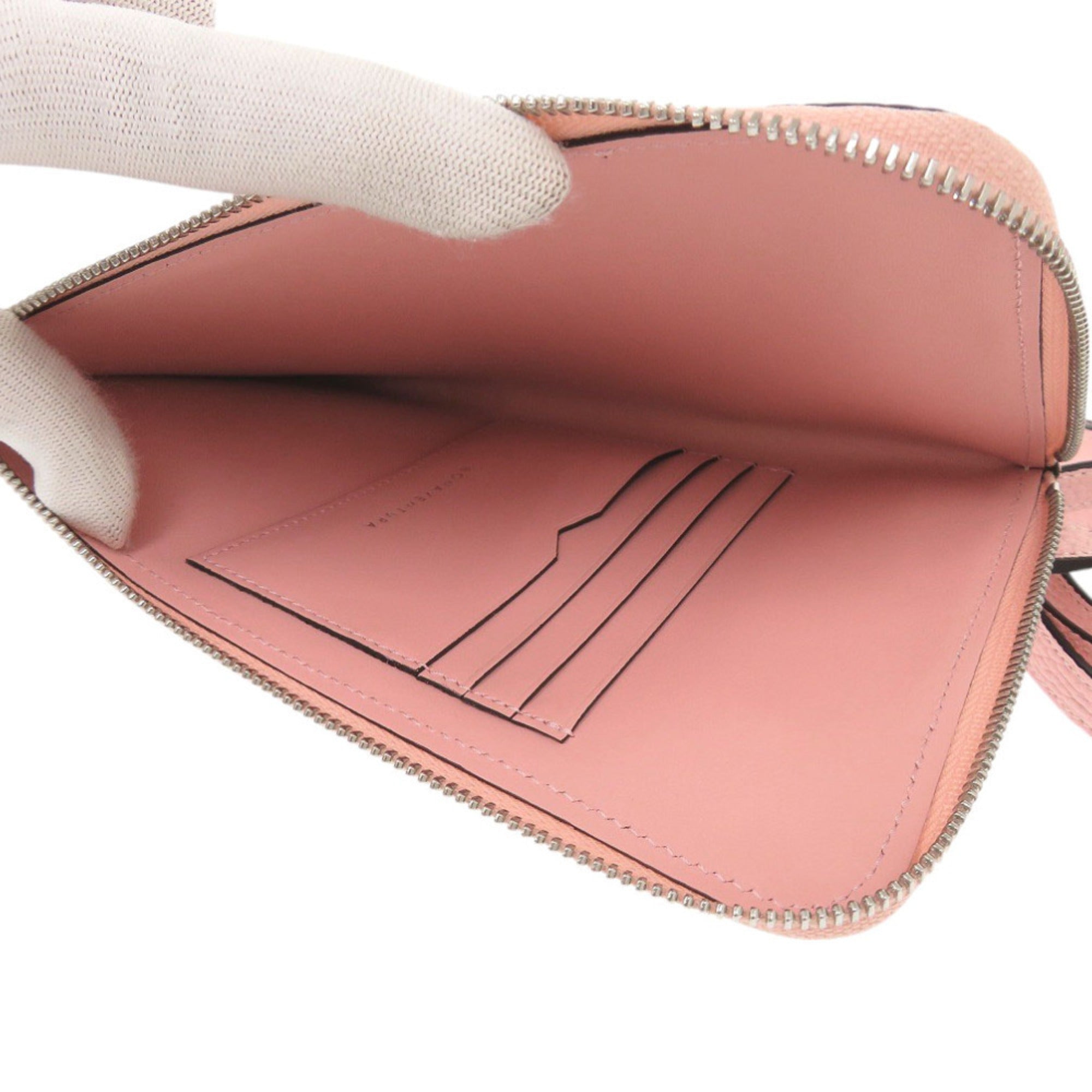 Bonaventura Pink Leather Shoulder Bag (Pre-Owned)