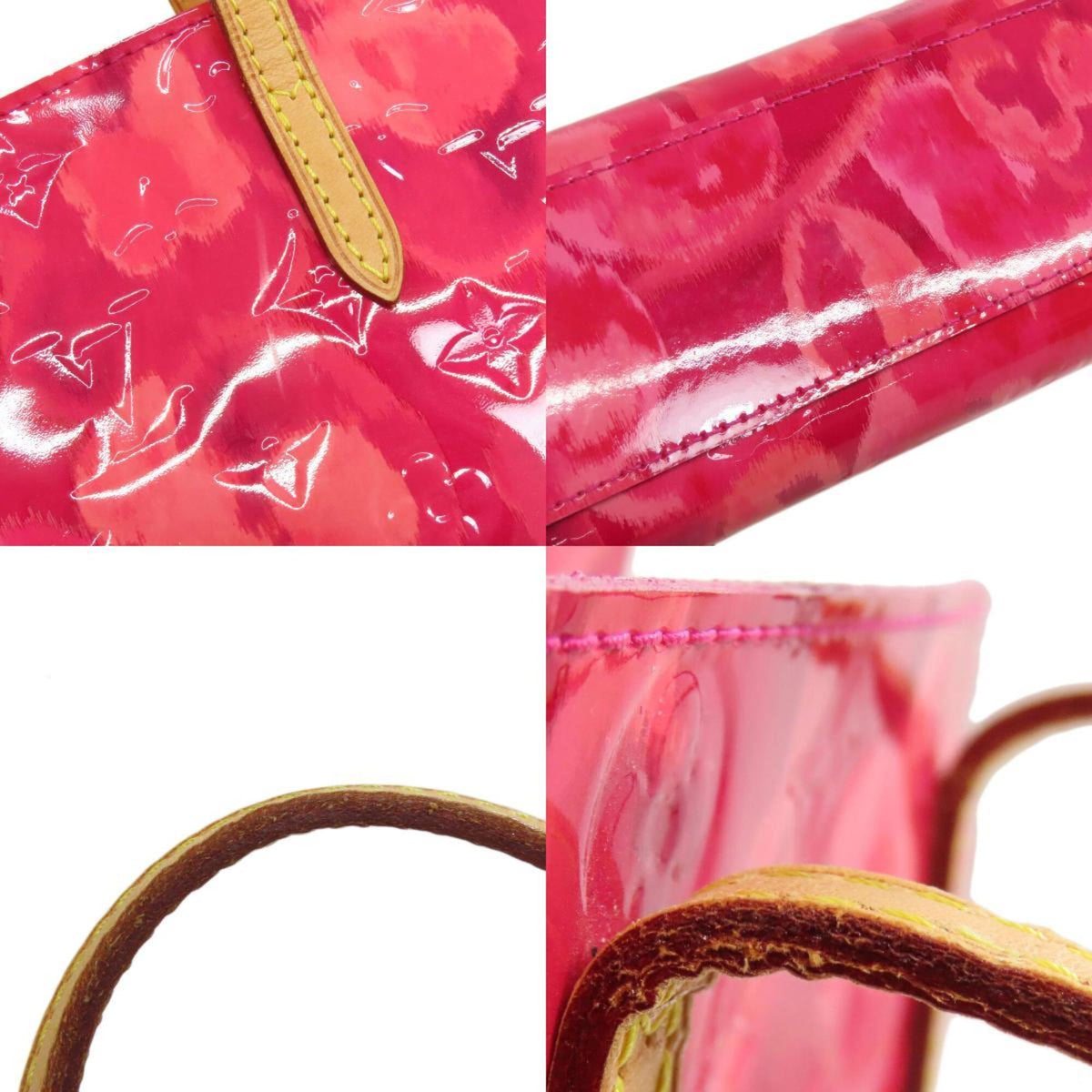 Louis Vuitton Pink Vernis Handbag (Pre-Owned)