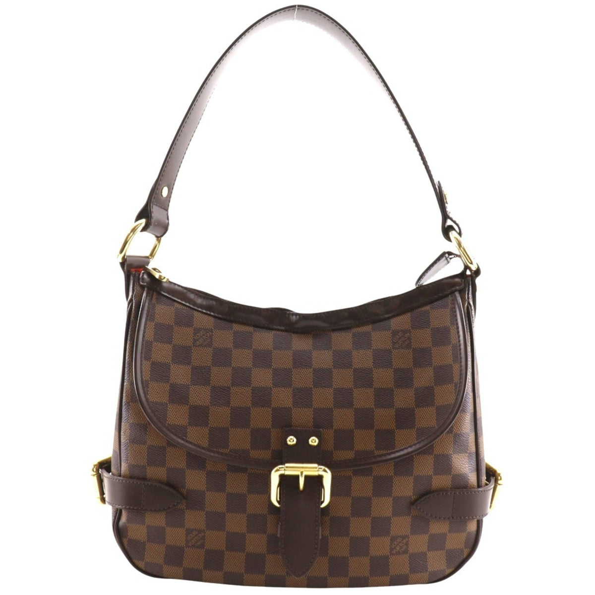 Louis Vuitton Damier Brown Damier Canvas Damier Canvas Shoulder Bag (Pre-Owned)