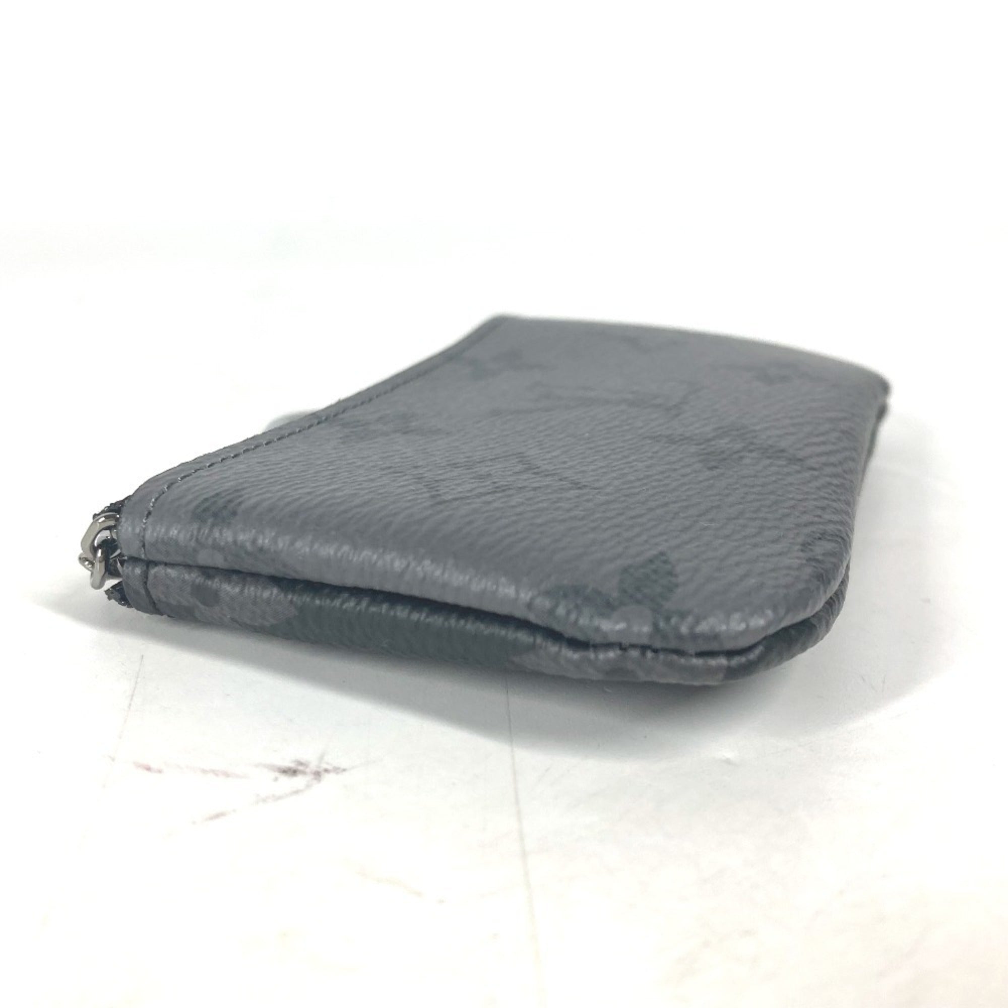 Louis Vuitton Black Monogram Eclipse Coin Purse/Coin Case (Pre-Owned)