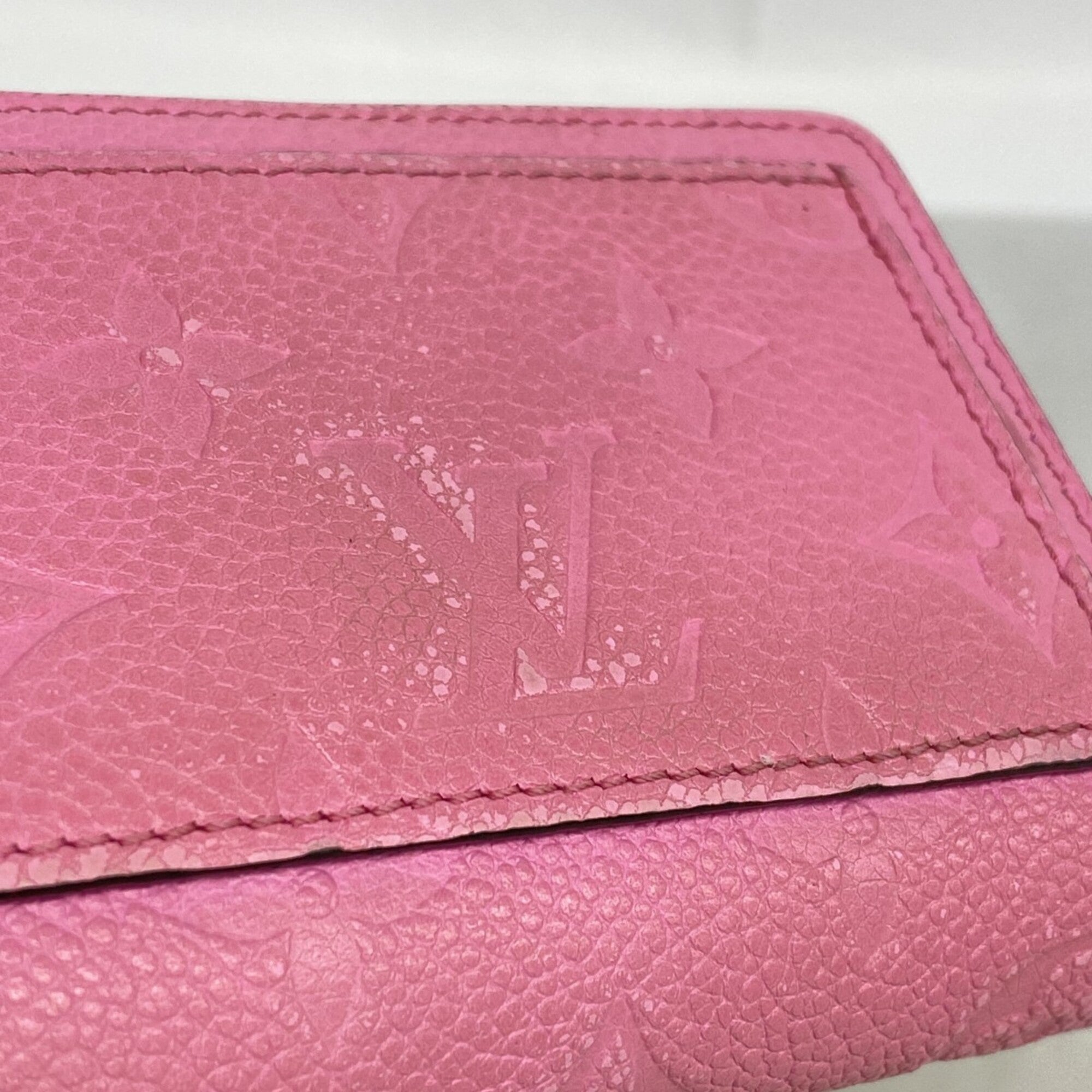 Louis Vuitton Pink Wallet (Bi-Fold) (Pre-Owned)