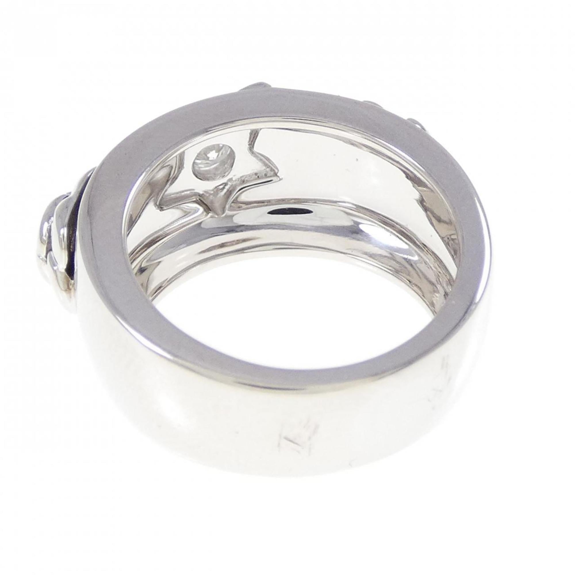 Chanel White Gold (18K) Band Ring (Pre-Owned)
