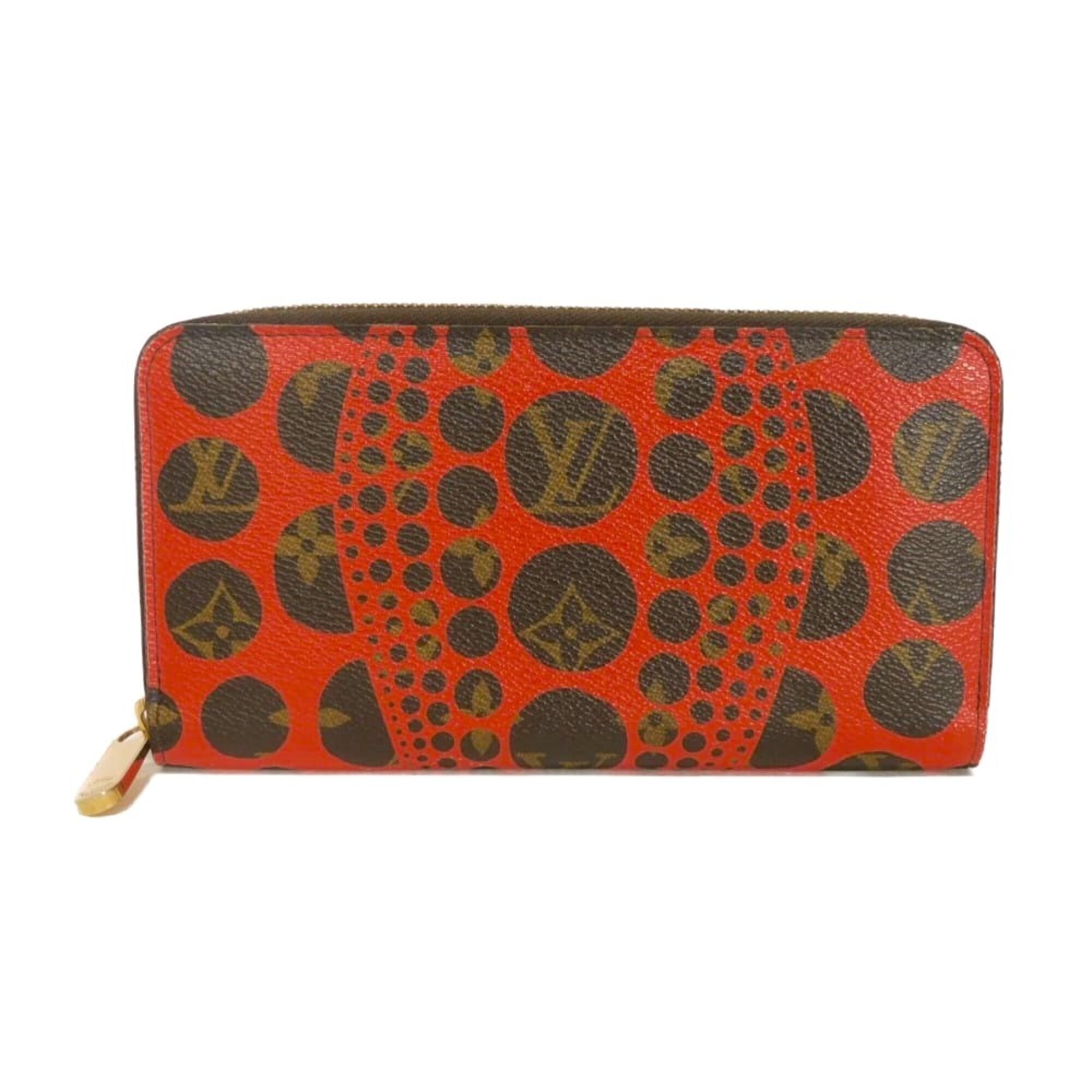 Louis Vuitton Pumpkin Dot (Yayoi Kusama) Rouge Pumpkin Dot (Yayoi Kusama) Long Wallet (Bi-Fold) (Pre-Owned)