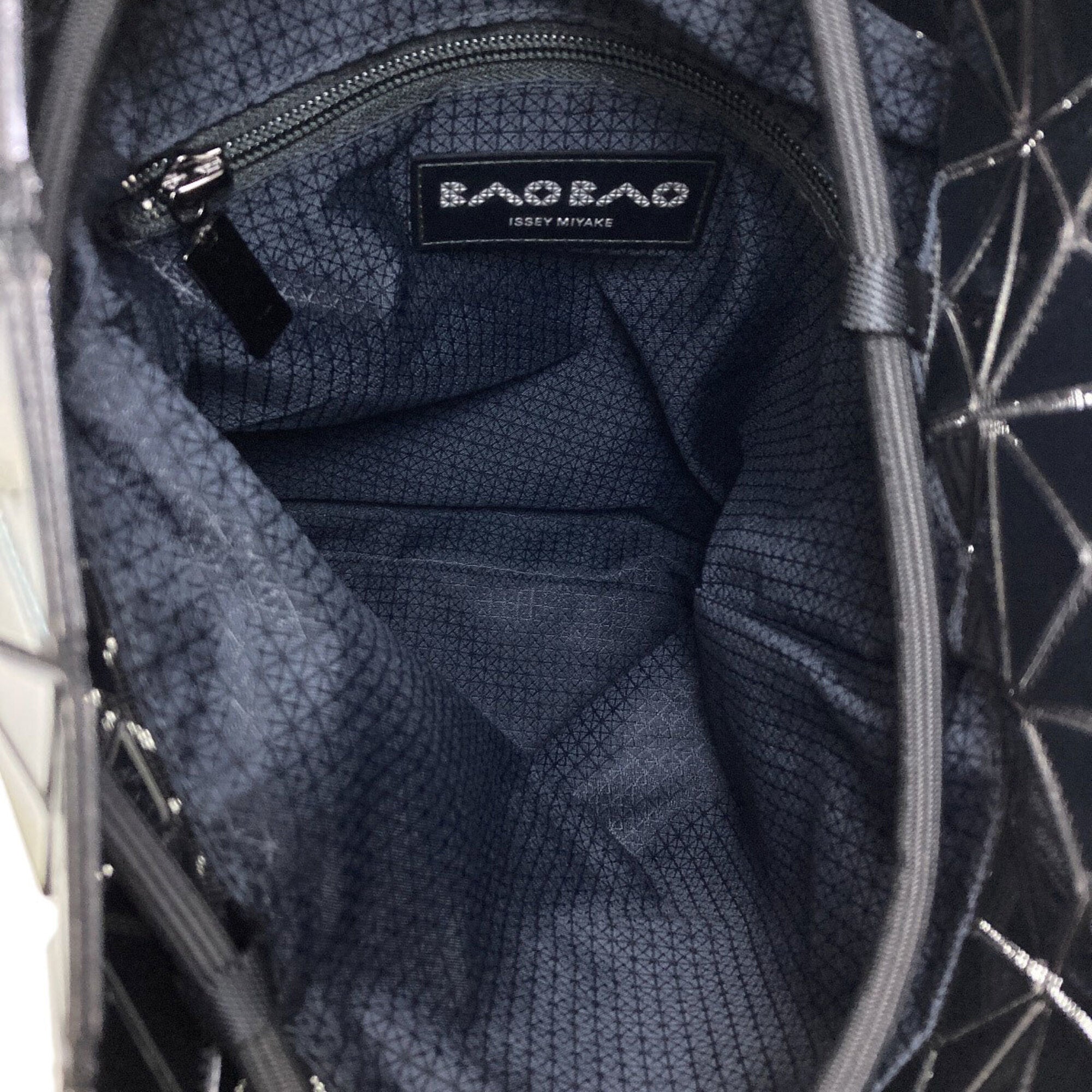 Issey Miyake Black Pvc Backpack (Pre-Owned)