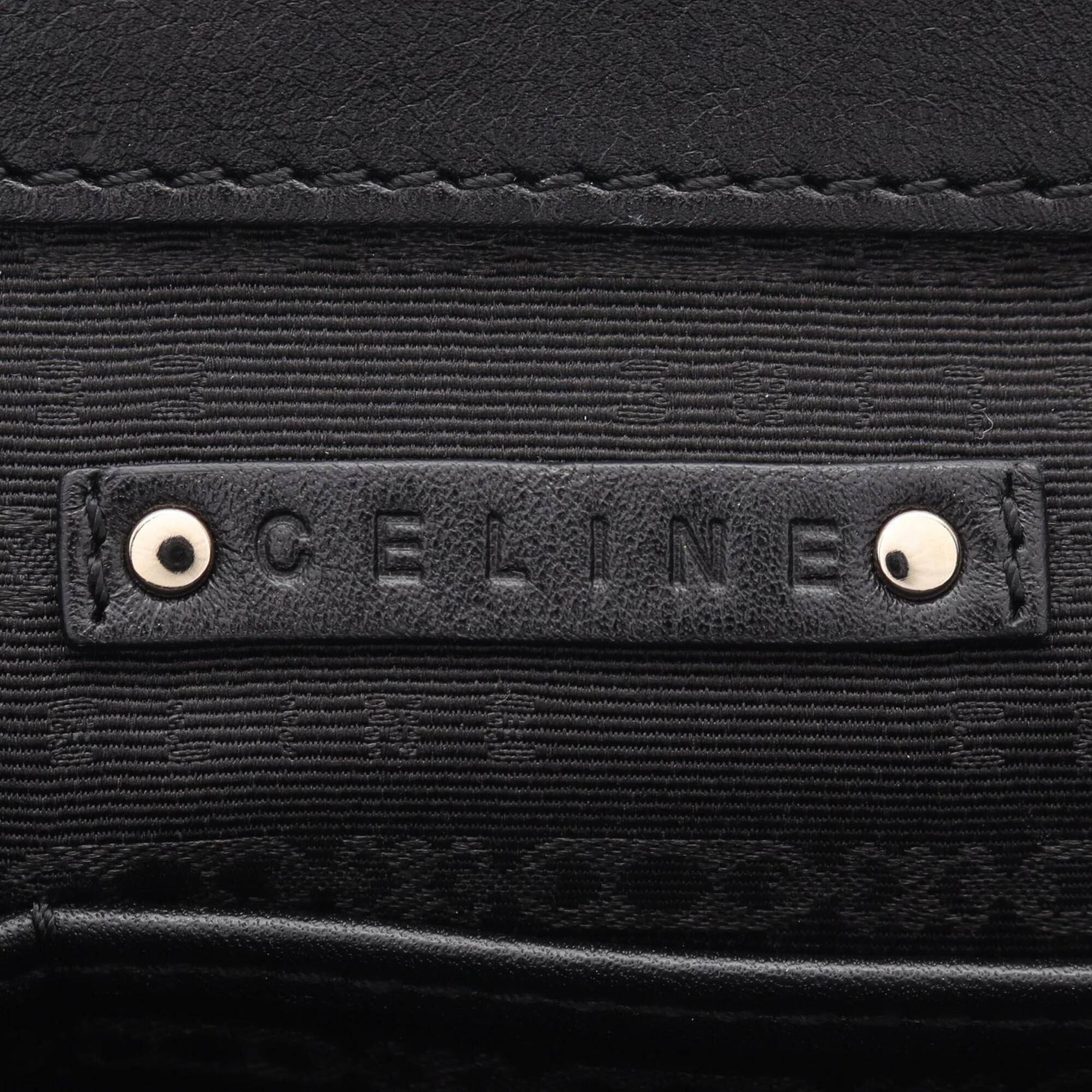 Celine Black Leather Handbag (Pre-Owned)