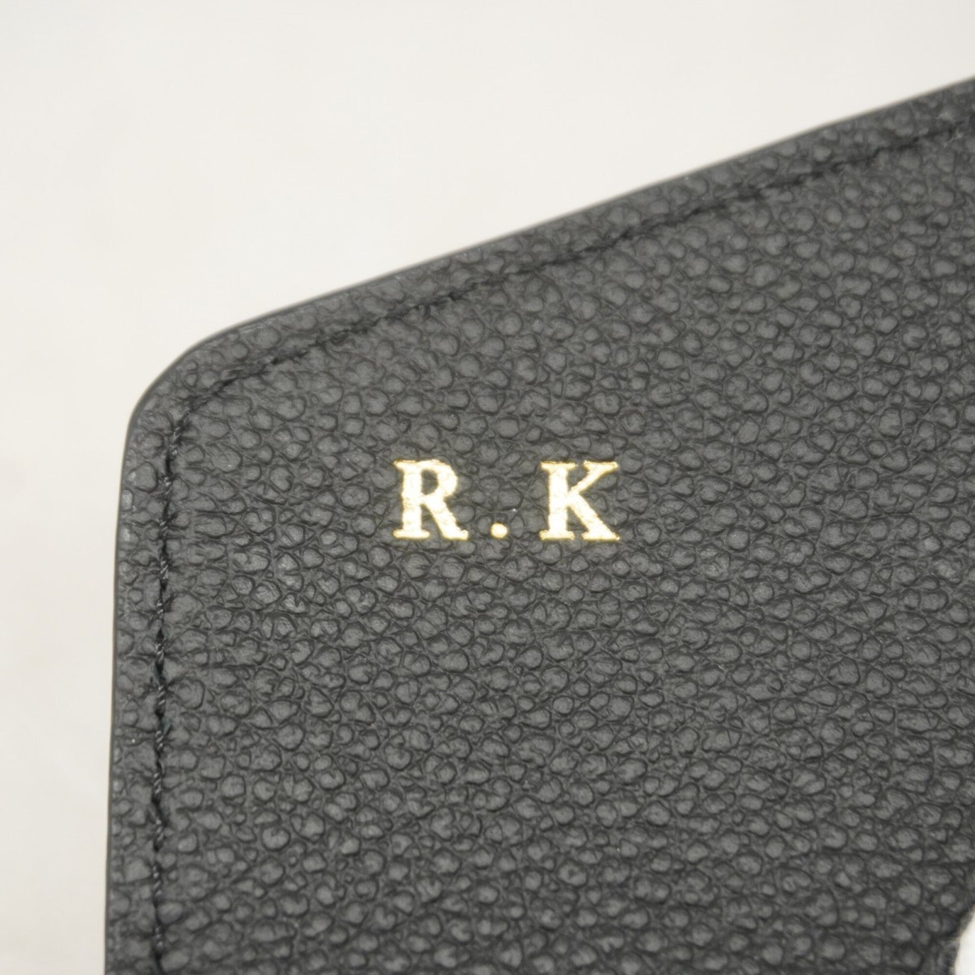 Louis Vuitton Beige Black Long Wallet (Bi-Fold) (Pre-Owned)