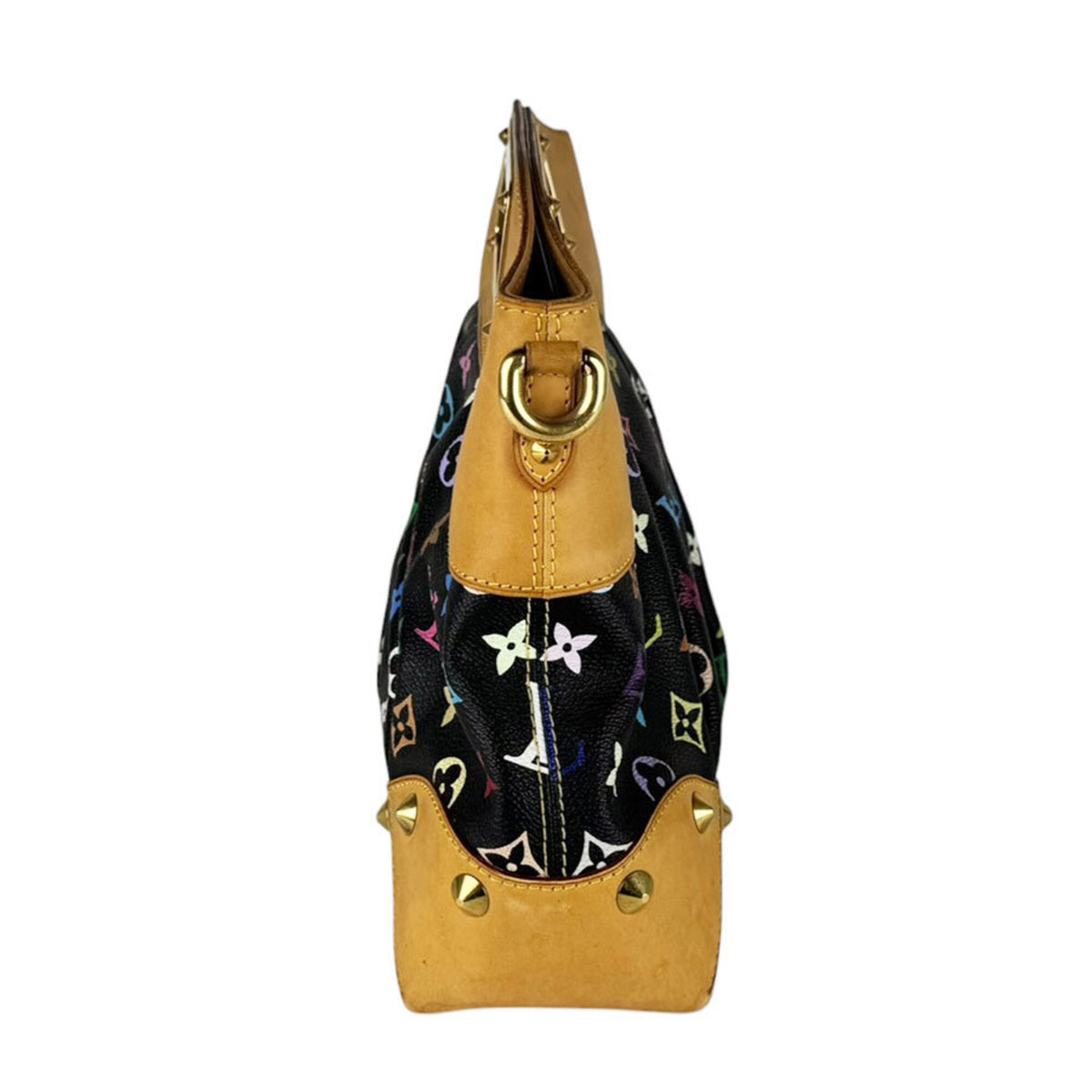 Louis Vuitton Multi-Color Noir Monogram Multicolore Handbag Shoulder Bag (Pre-Owned)