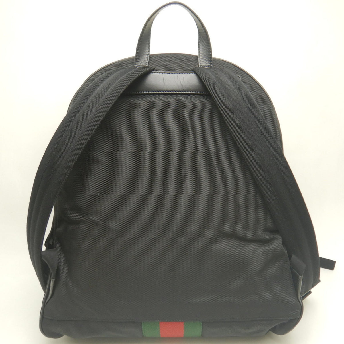 Gucci Black Nylon Canvas Backpack (Pre-Owned)