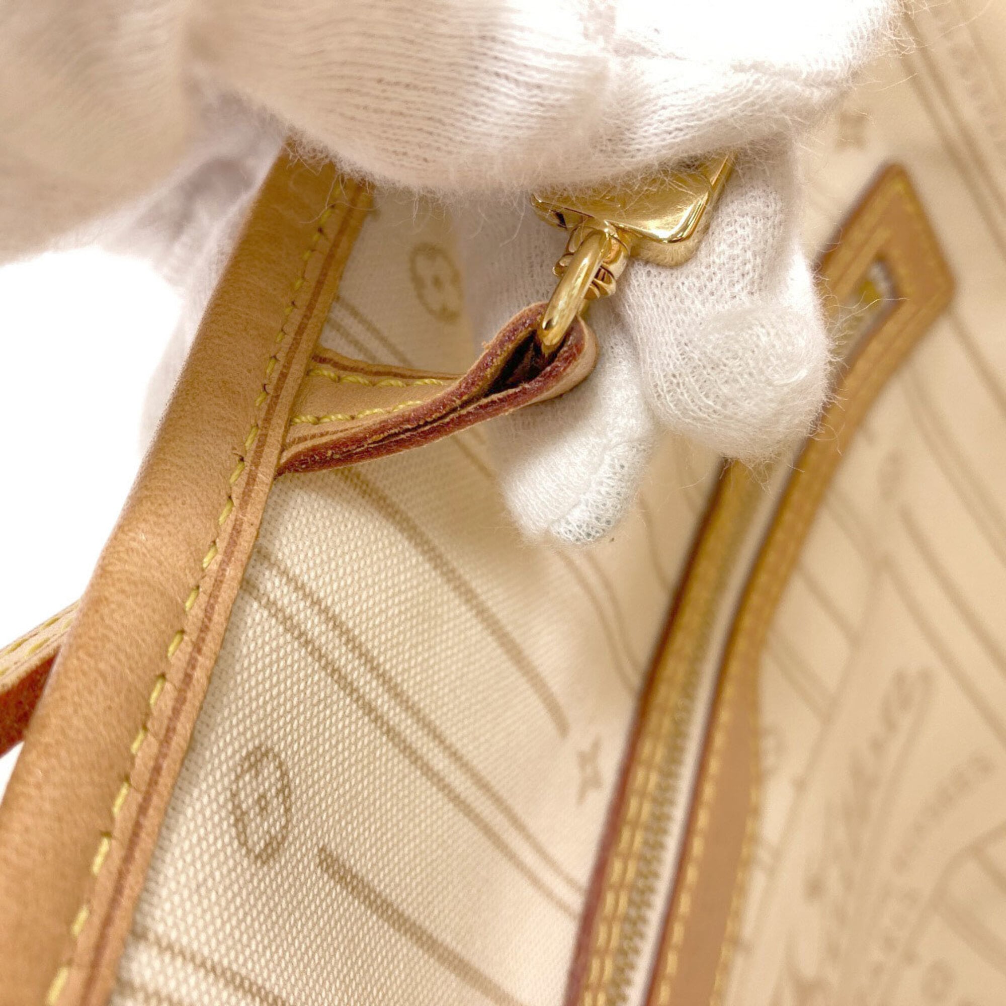 Louis Vuitton Damier Azur Azur Damier Canvas Damier Canvas Tote Bag (Pre-Owned)