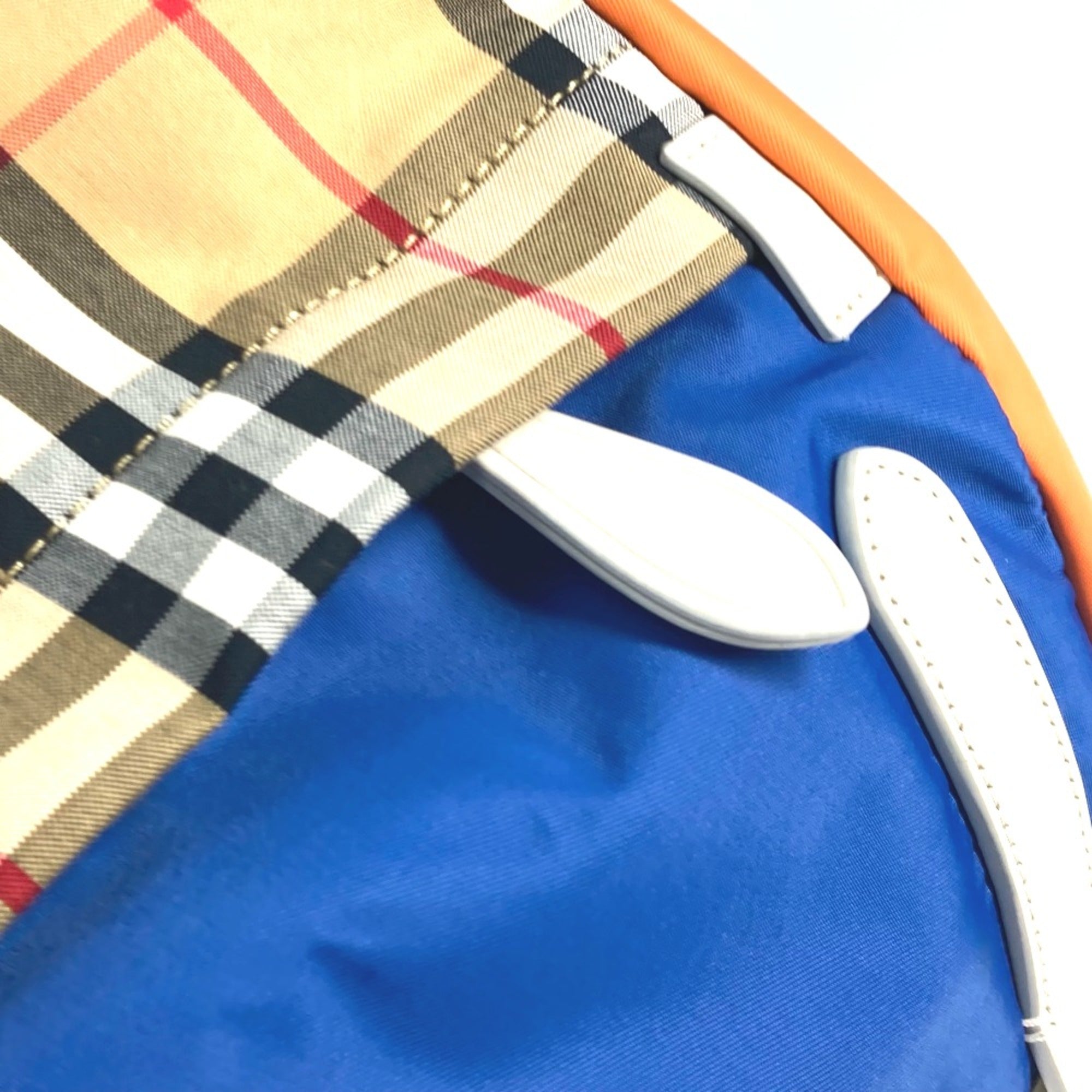 Burberry Beige Leather Backpack (Pre-Owned)