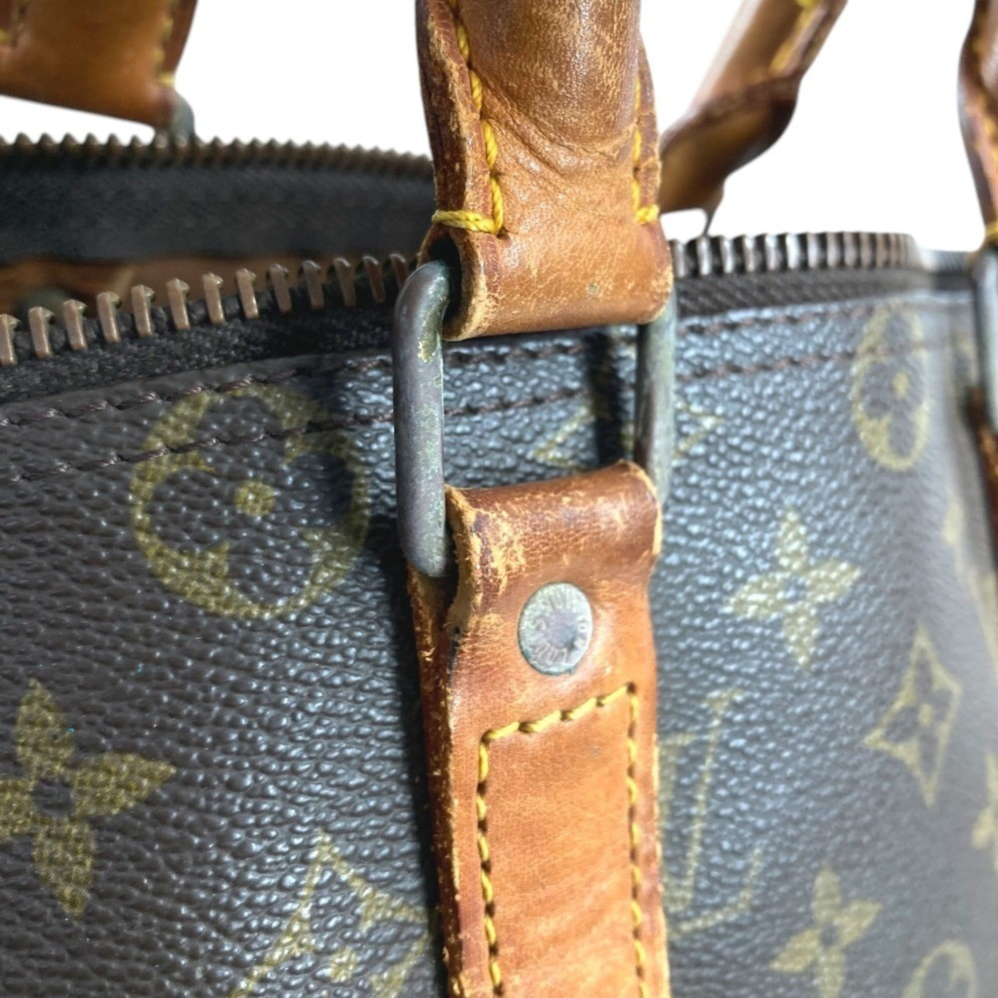 Louis Vuitton Monogram Brown Monogram Boston Bag Handbag (Pre-Owned)