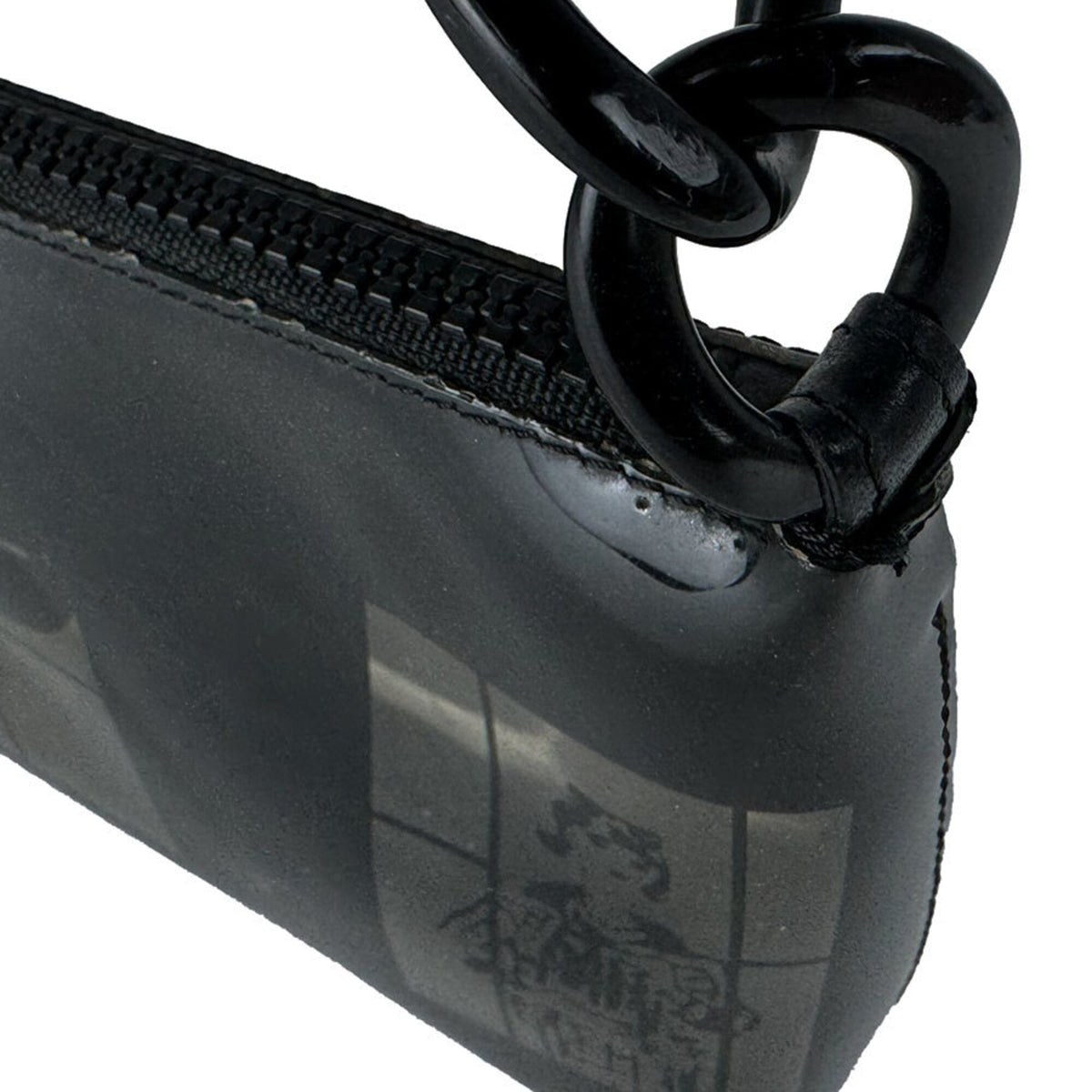 Chanel Black Clear Pvc Shoulder Bag (Pre-Owned)