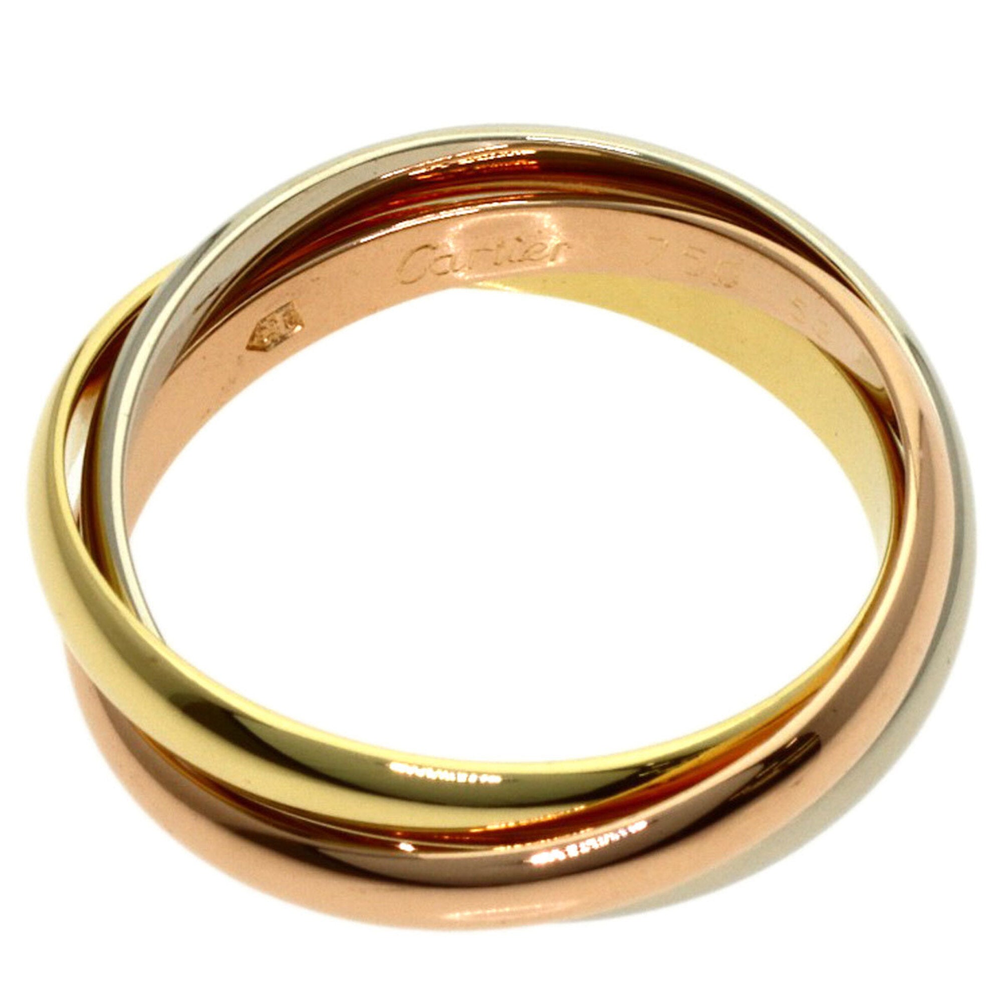 Cartier Yellow Gold (18K) Pink Gold (18K) White Gold (18K) Band Ring (Pre-Owned)