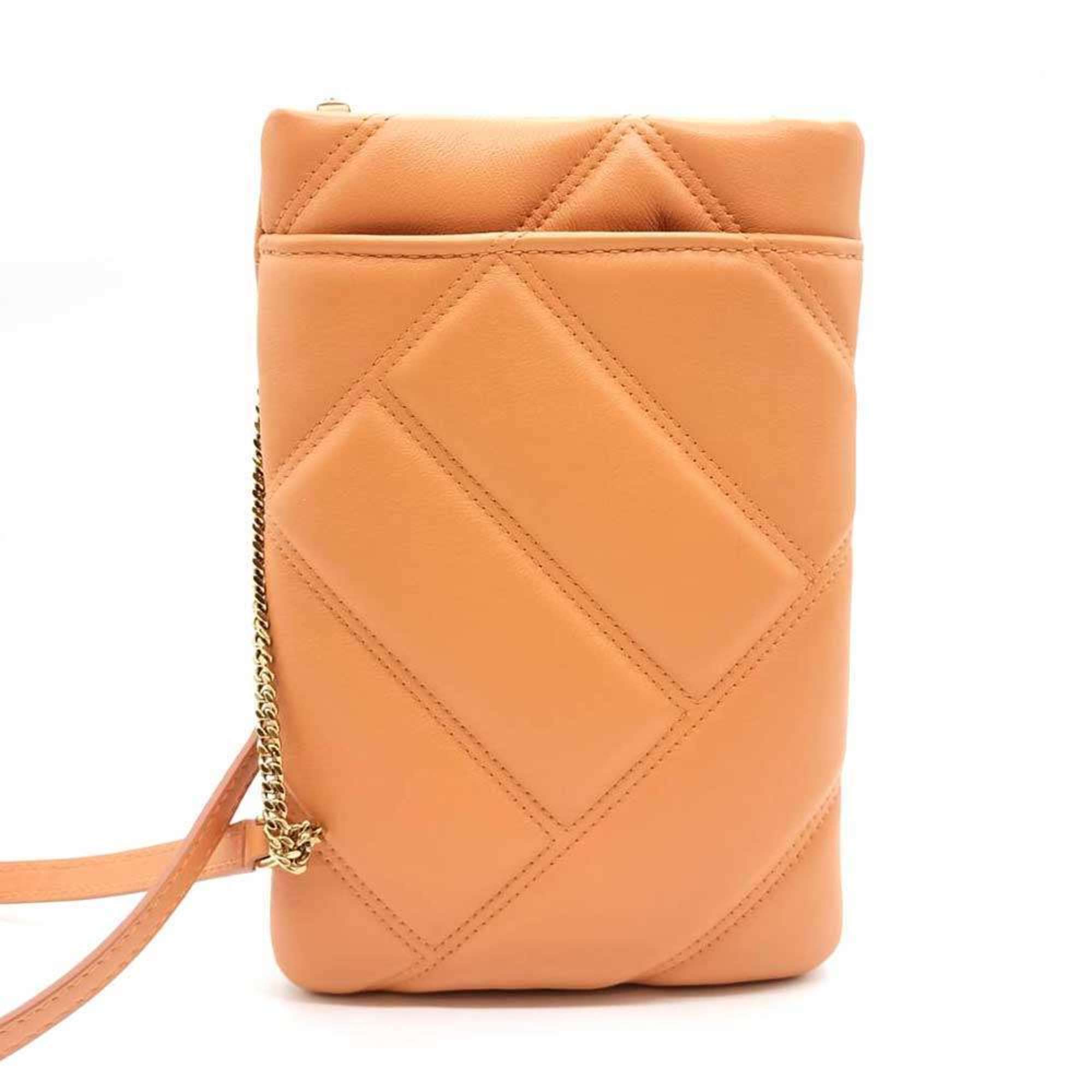 Bvlgari Orange Leather Shoulder Bag (Pre-Owned)