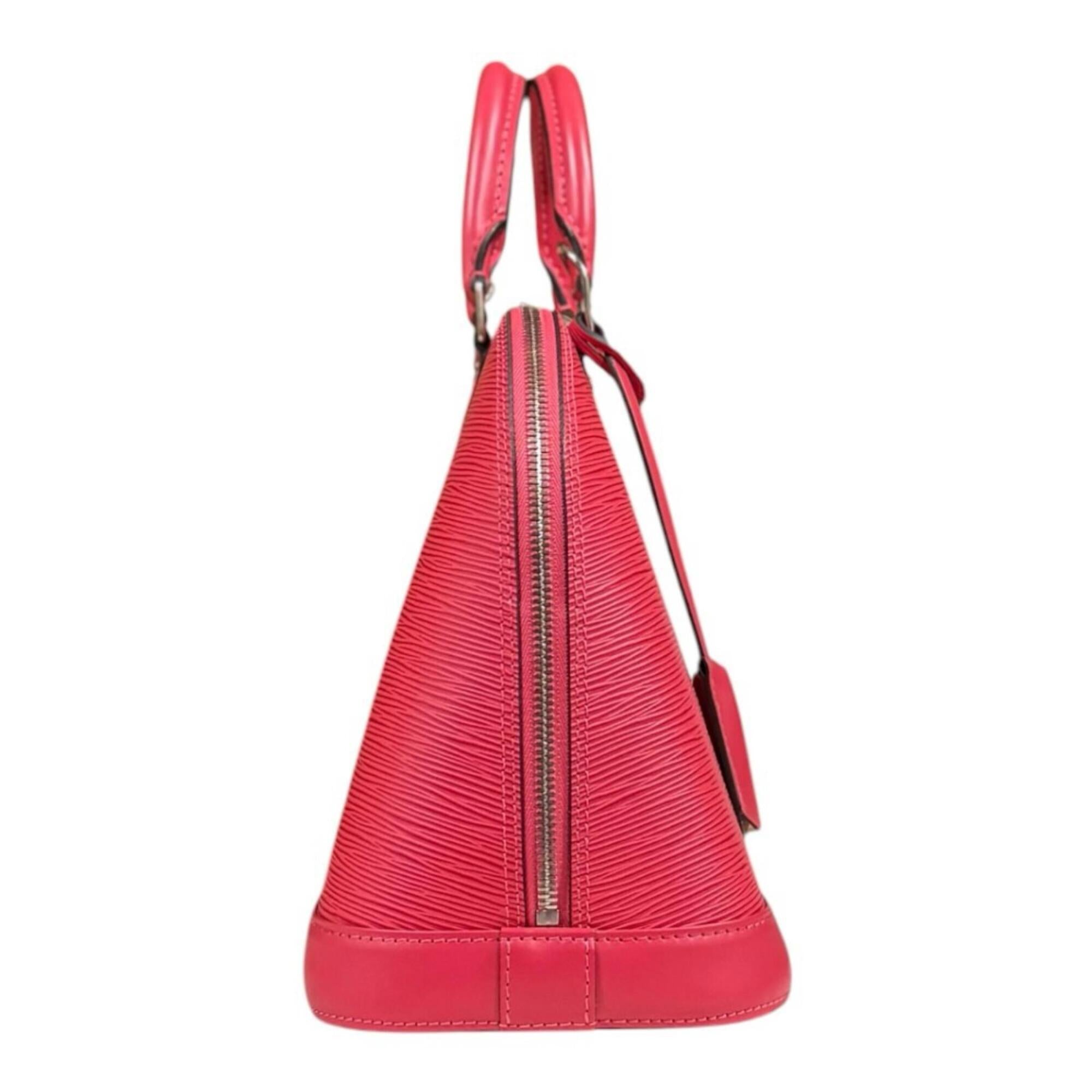 Louis Vuitton Pink Epi Leather Handbag Shoulder Bag (Pre-Owned)