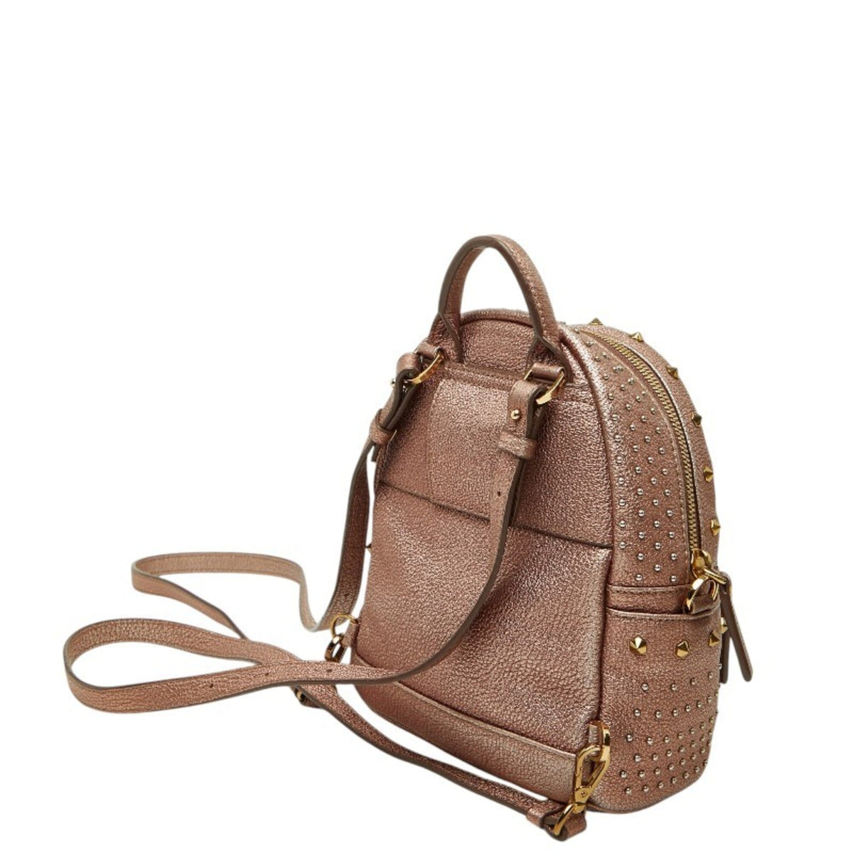 Mcm Pink Leather Backpack (Pre-Owned)