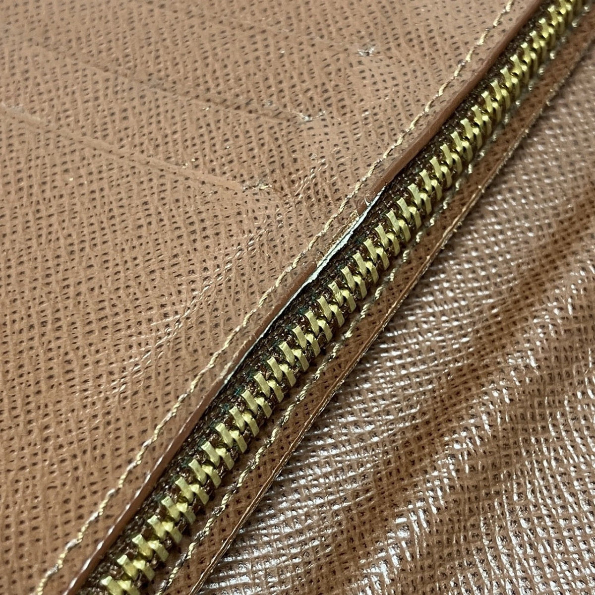 Louis Vuitton Brown Pvc Coin Purse/Coin Case (Pre-Owned)
