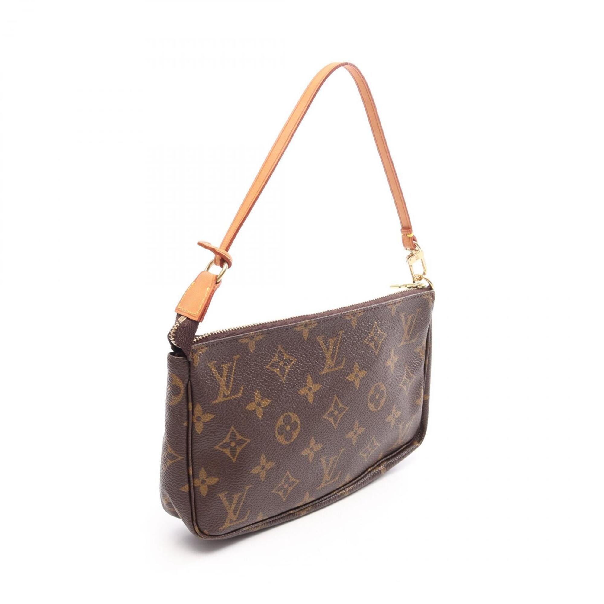 Louis Vuitton Brown Monogram Monogram Leather Handbag (Pre-Owned)
