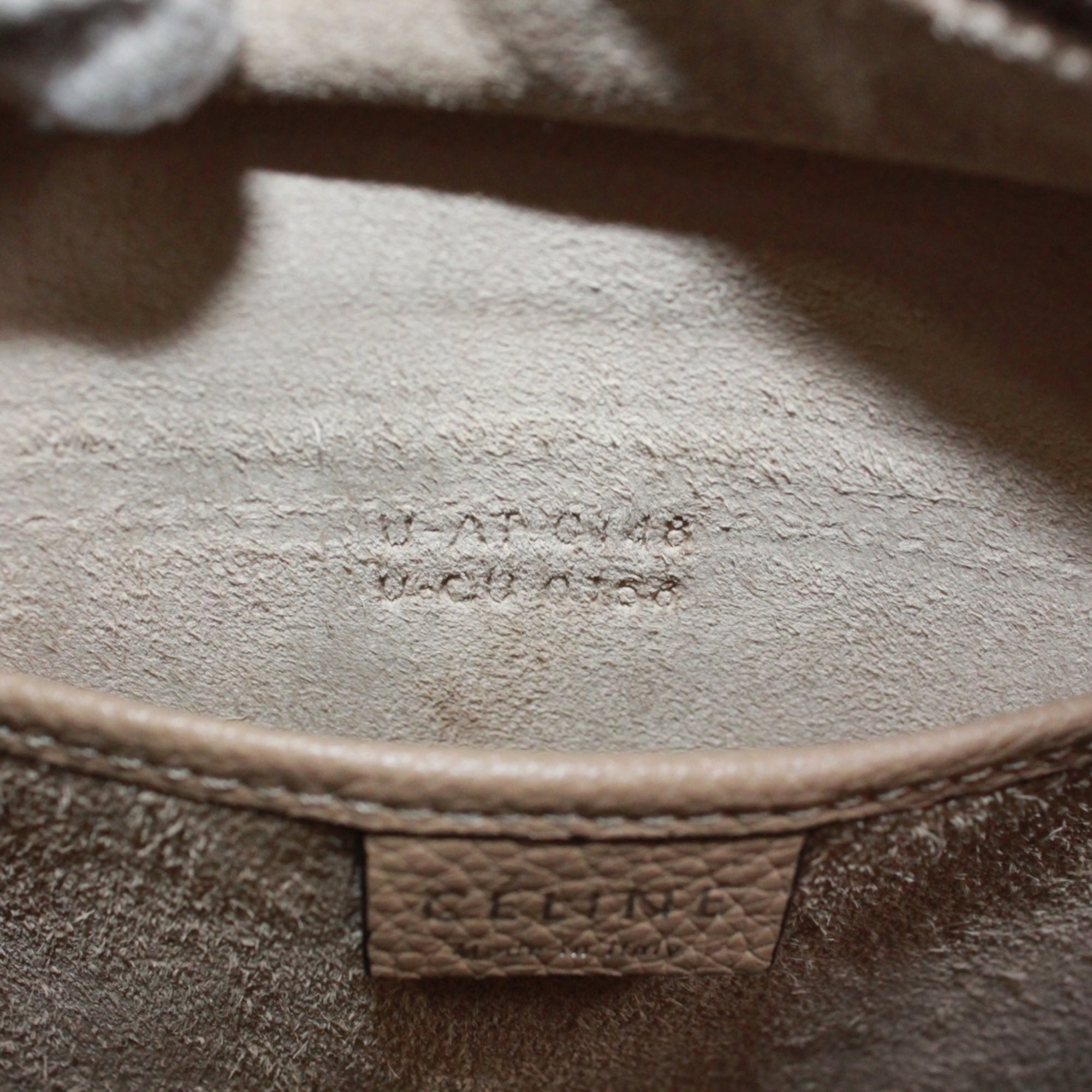 Celine Beige Leather Handbag (Pre-Owned)