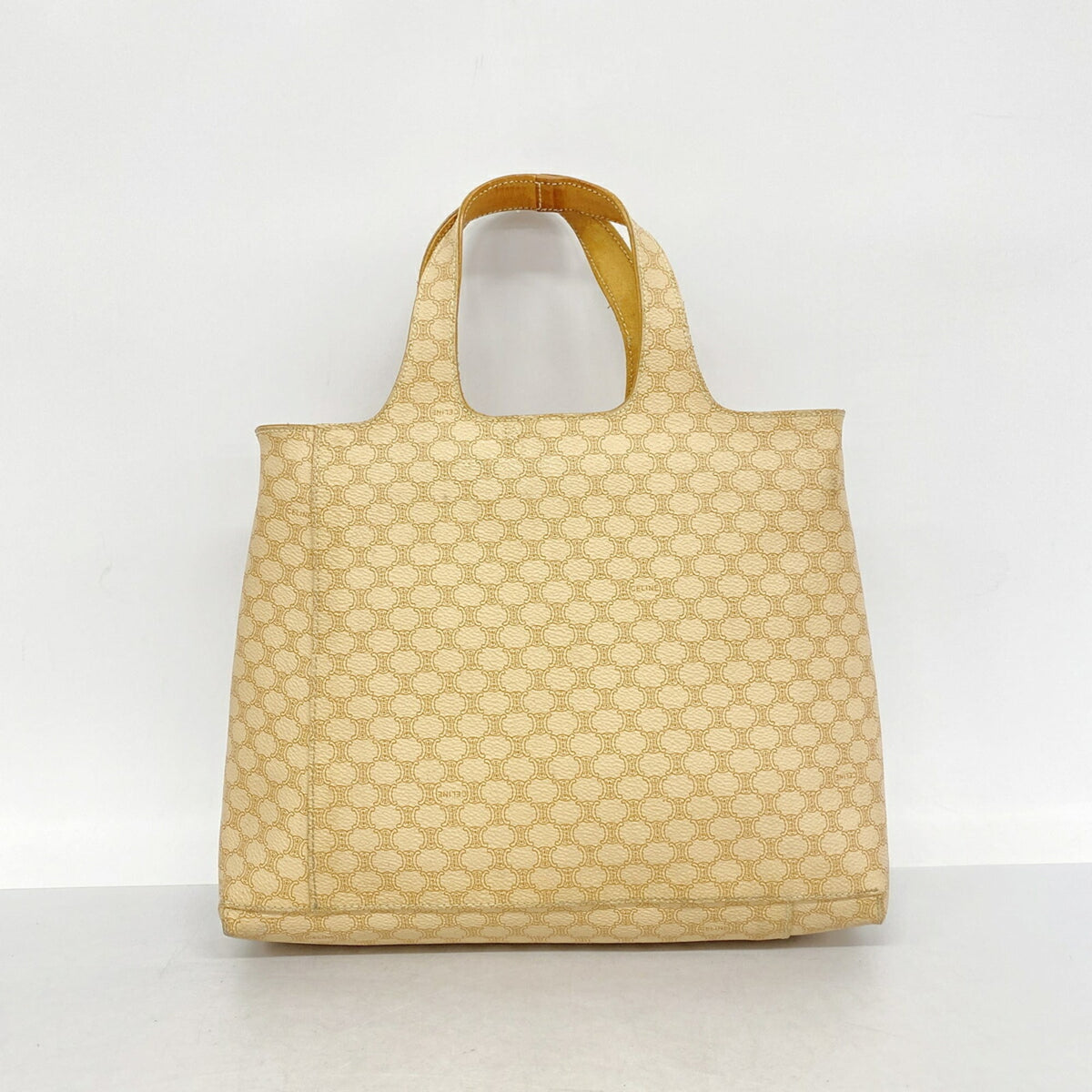 Celine Brown Pvc Handbag (Pre-Owned)