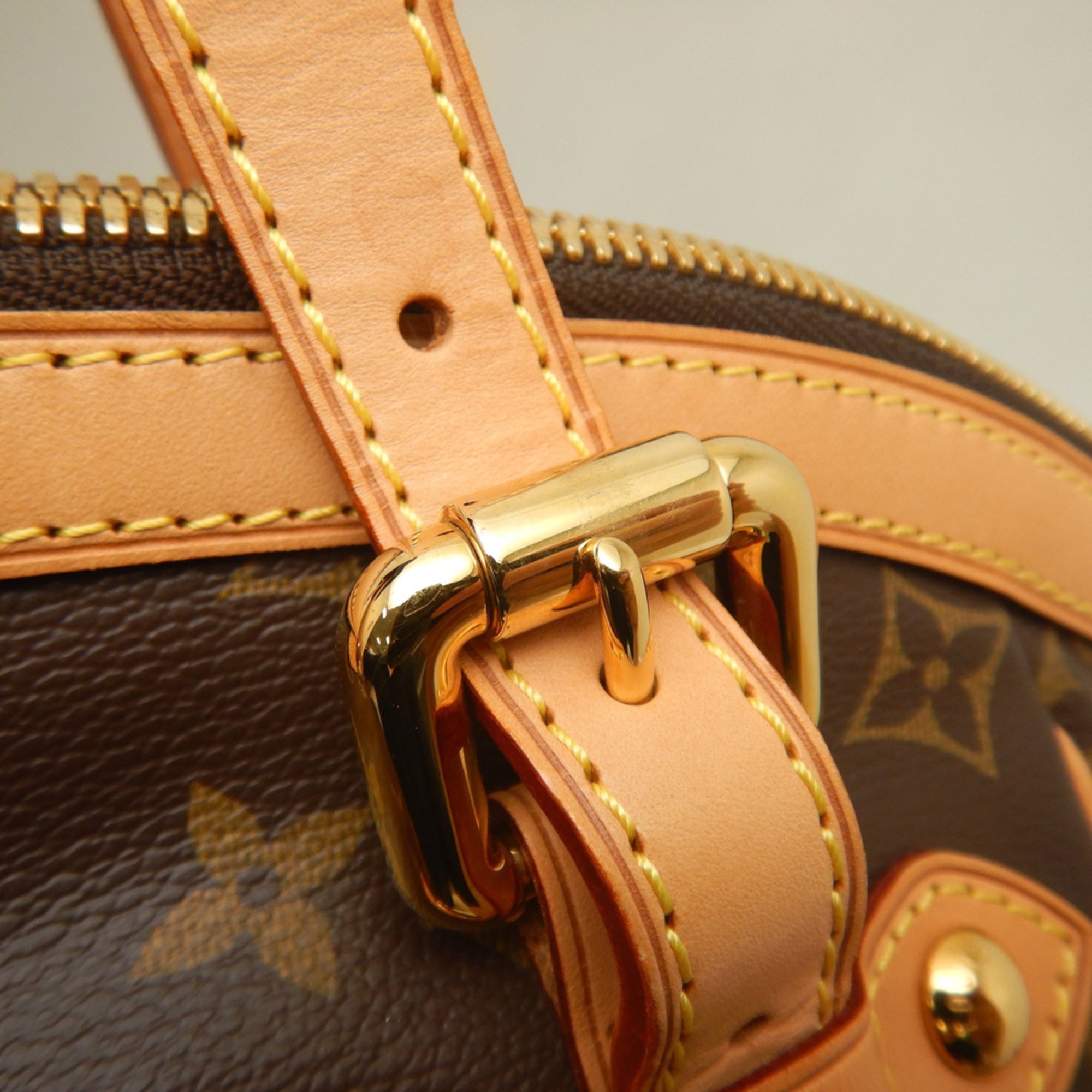 Louis Vuitton Monogram Brown Monogram Tote Bag (Pre-Owned)