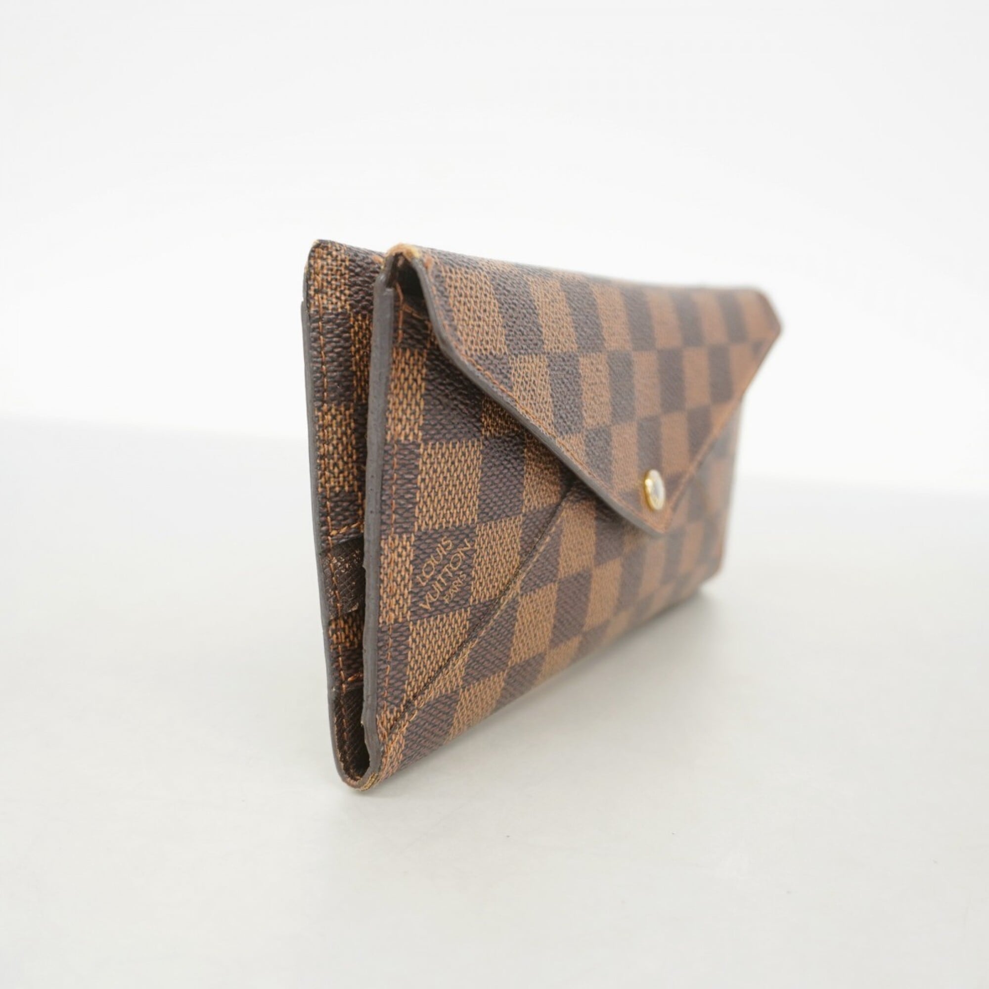 Louis Vuitton Ebene Long Wallet (Bi-Fold) (Pre-Owned)