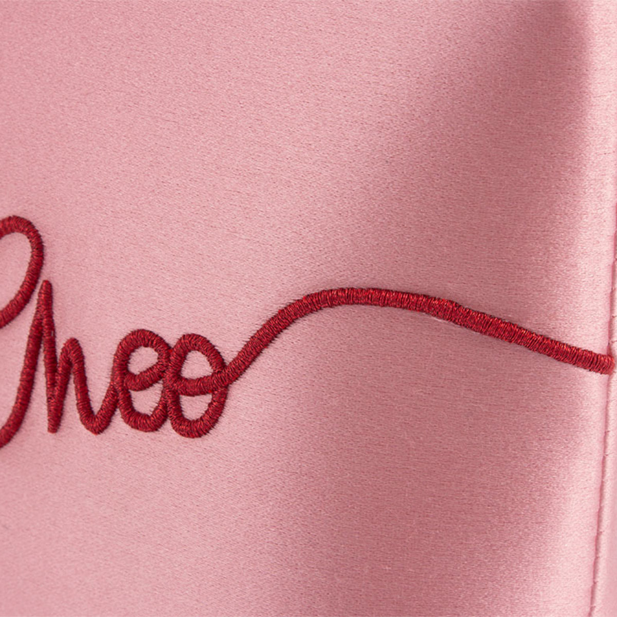 Jimmy Choo Pink Satin Pouch (Pre-Owned)