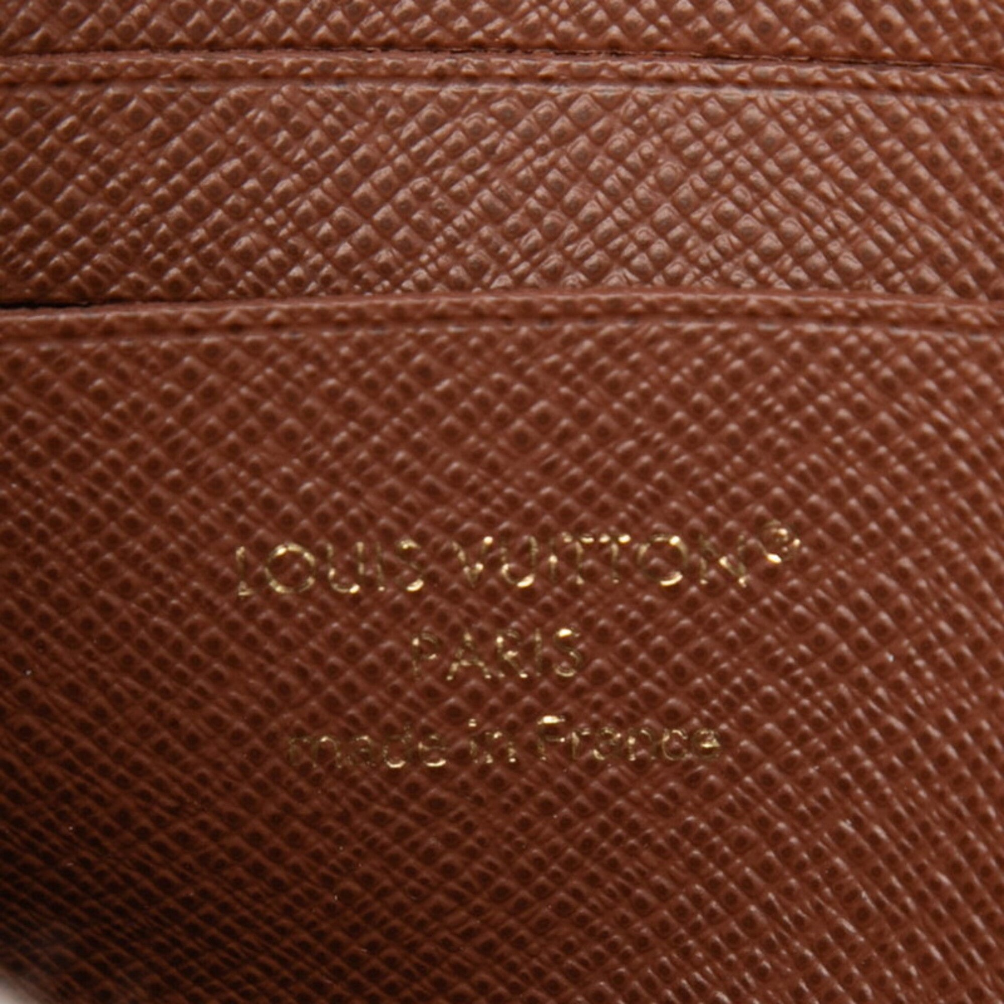 Louis Vuitton Brown Pvc Coin Purse/Coin Case (Pre-Owned)