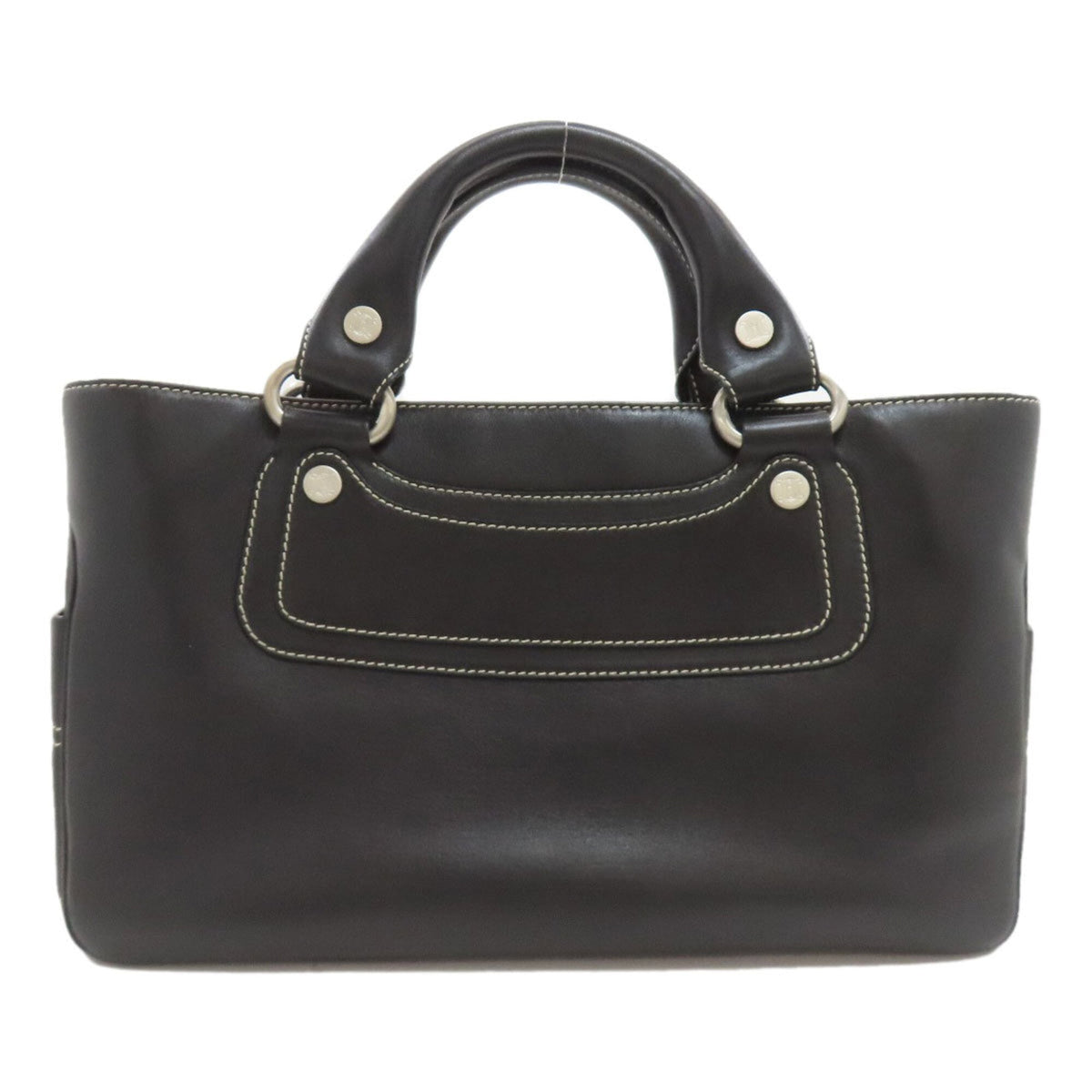 Celine Black Leather Handbag (Pre-Owned)