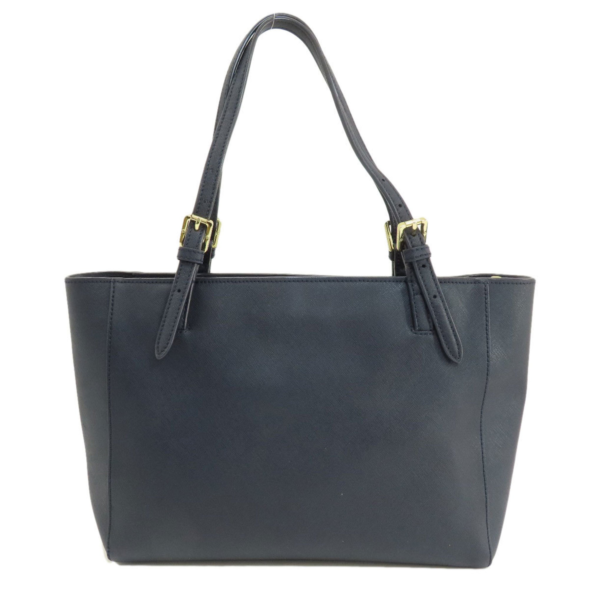 Tory Burch Navy Pvc Tote Bag (Pre-Owned)
