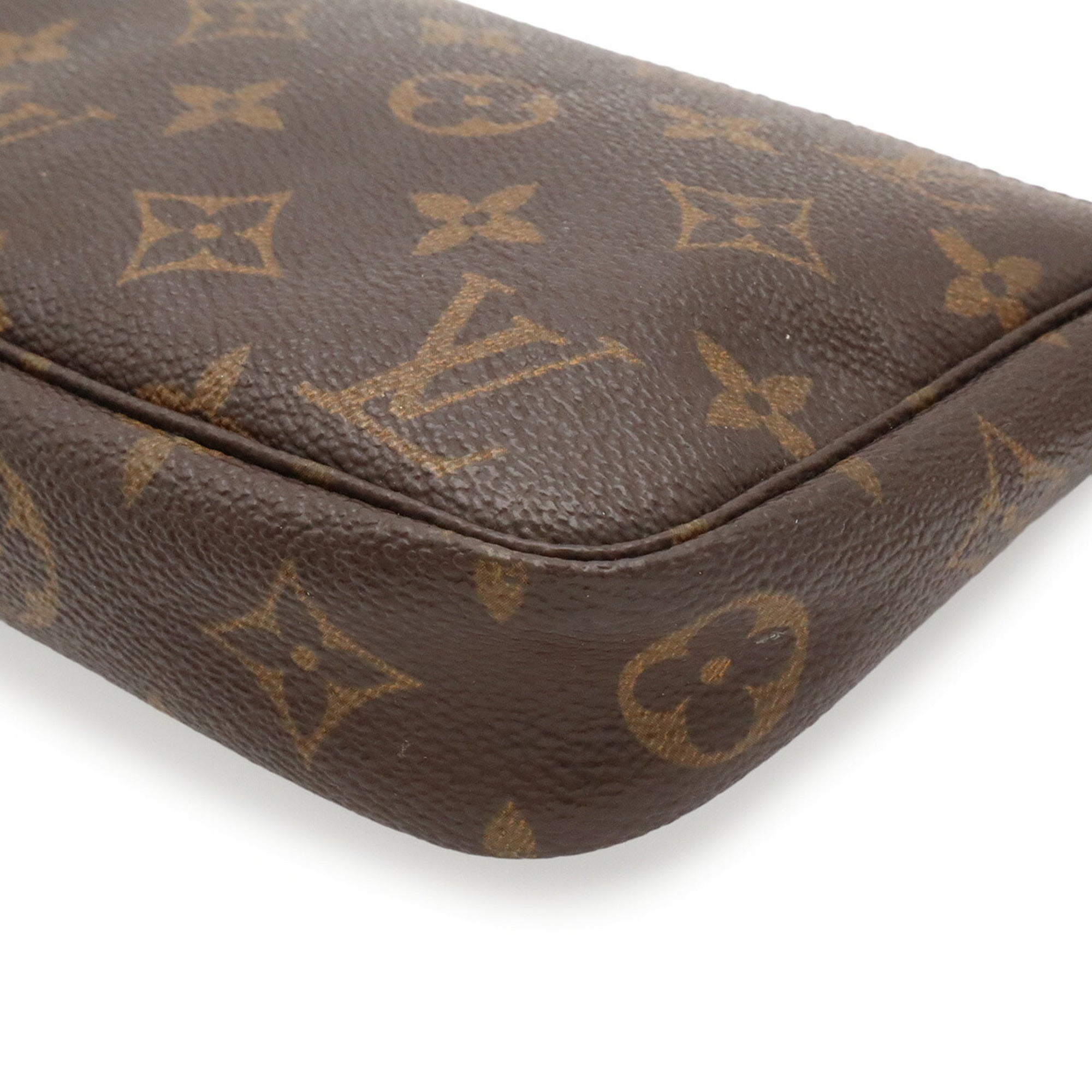 Louis Vuitton Monogram Brown Monogram Handbag Pochette (Pre-Owned)