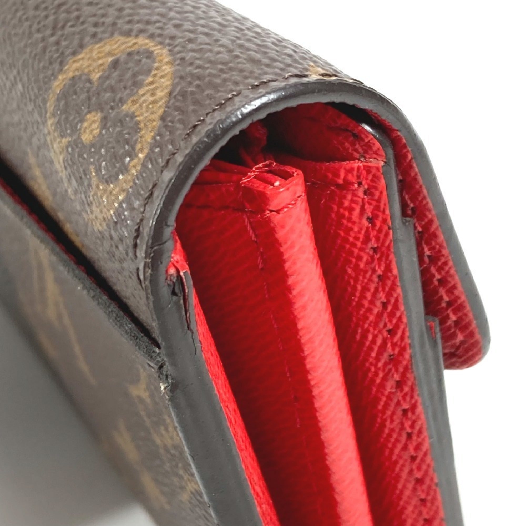 Louis Vuitton Brown Coquelicots Galle Monogram Monogram Long Wallet (Bi-Fold) (Pre-Owned)