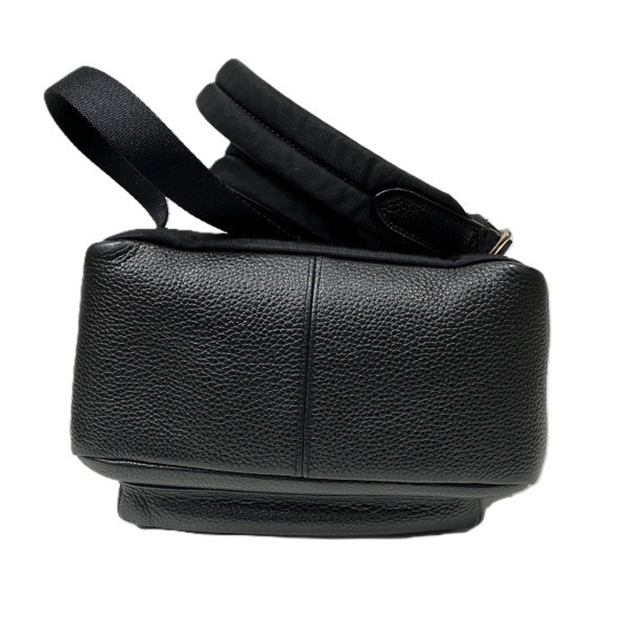 Coach Black Leather Backpack (Pre-Owned)