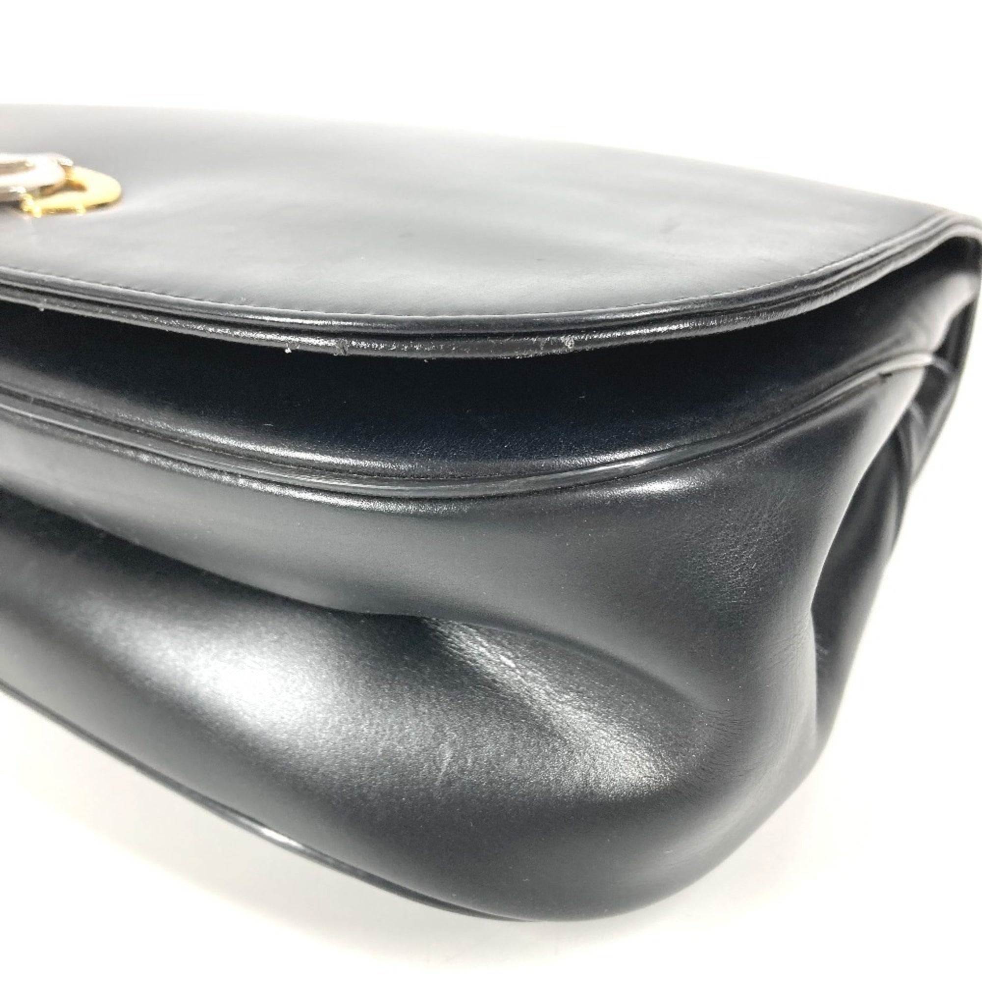 Christian Dior Black Leather Handbag (Pre-Owned)