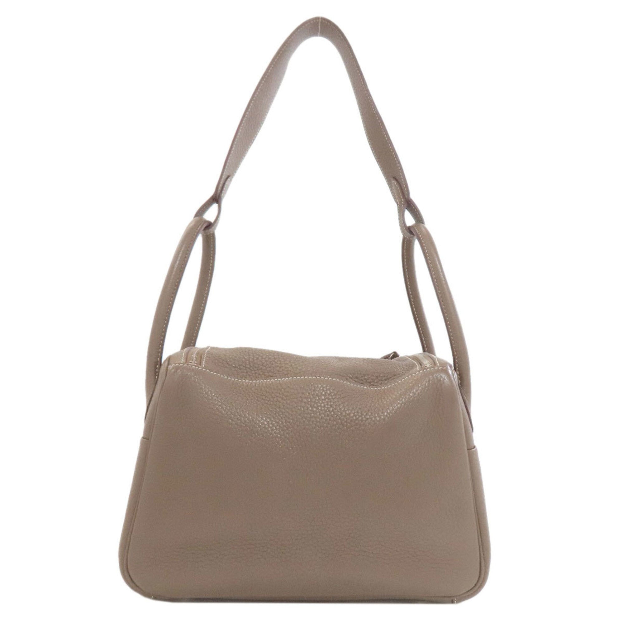 Hermes Etoupe Gray Handbag (Pre-Owned)