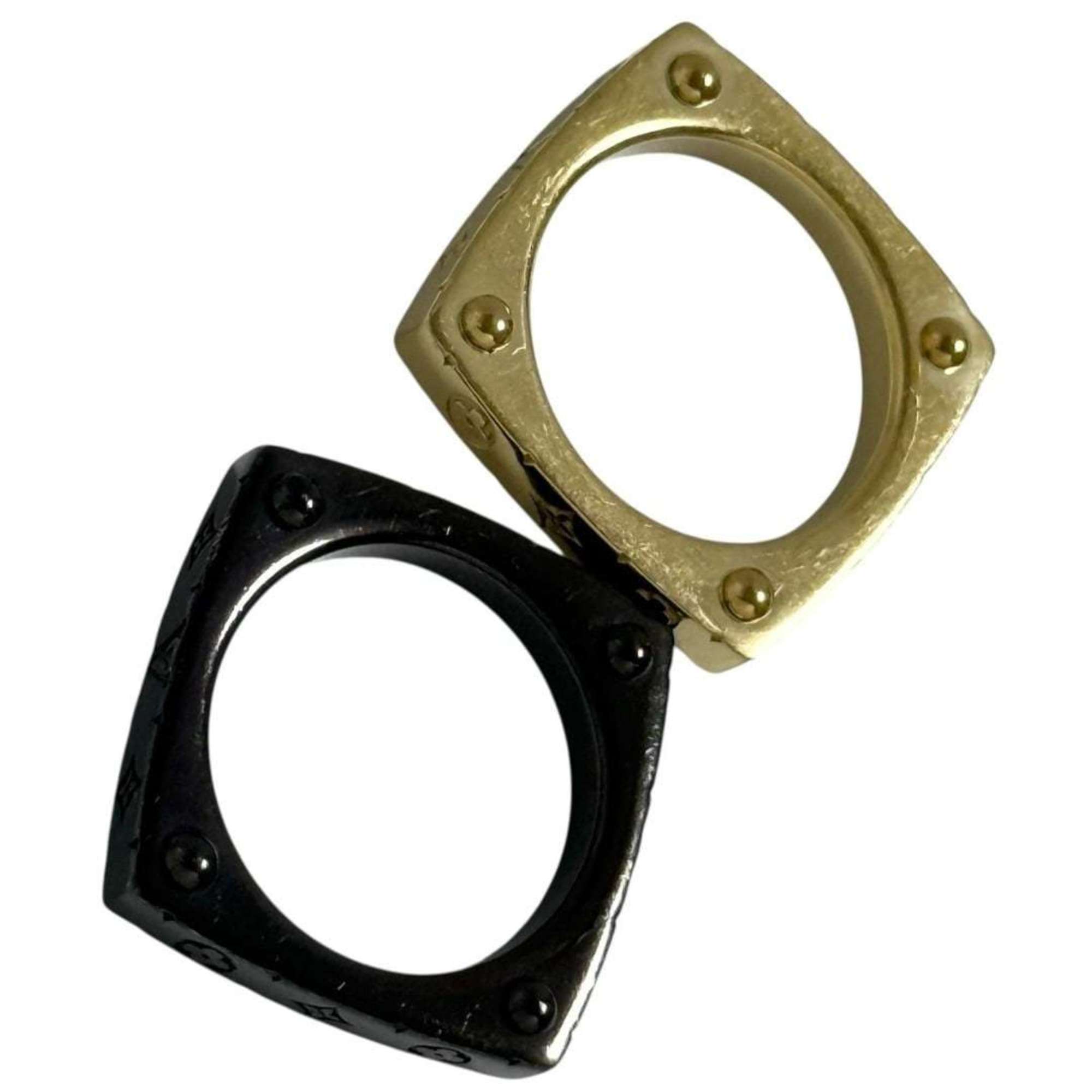 Louis Vuitton Metal Band Ring (Pre-Owned)