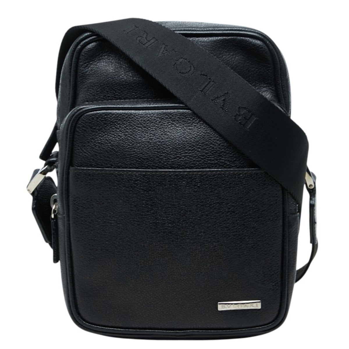 Bvlgari Black Leather Shoulder Bag (Pre-Owned)