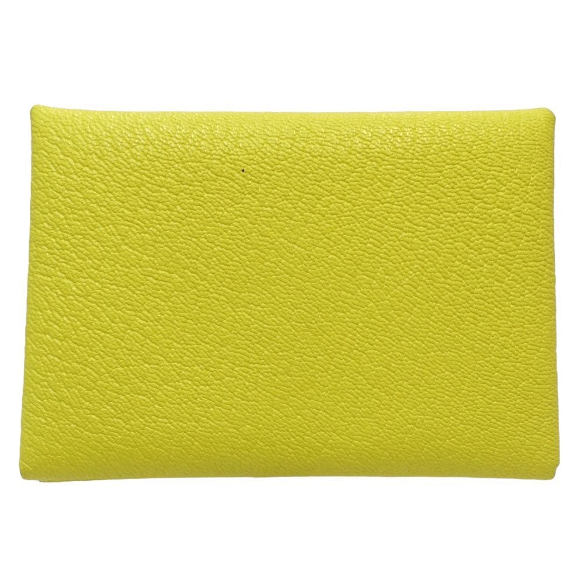 Hermes Leather Coin Purse/Coin Case (Pre-Owned)