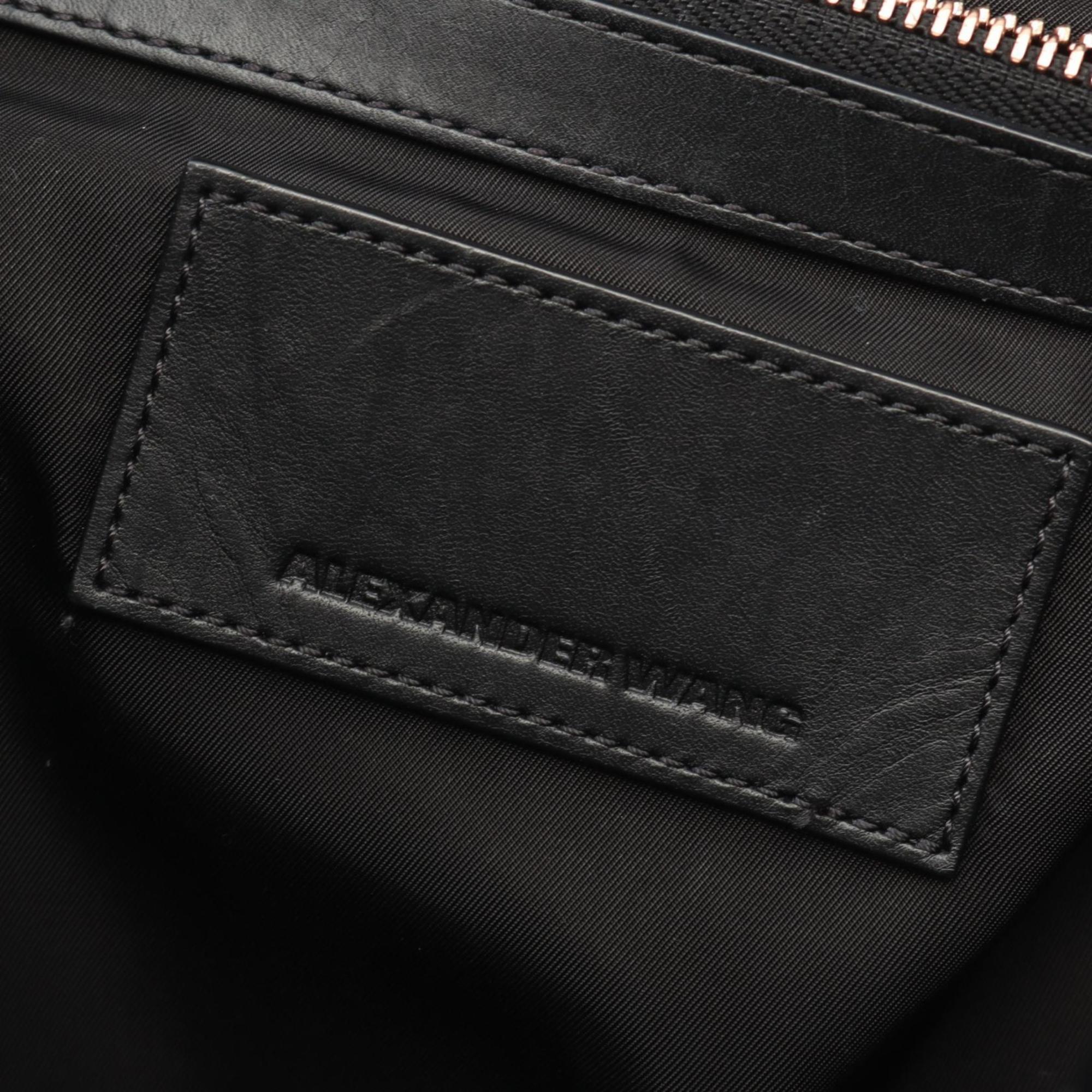 Alexander Wang Black Leather Backpack (Pre-Owned)