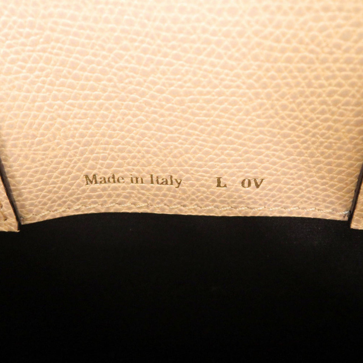 Valextra Beige Leather Shoulder Bag (Pre-Owned)