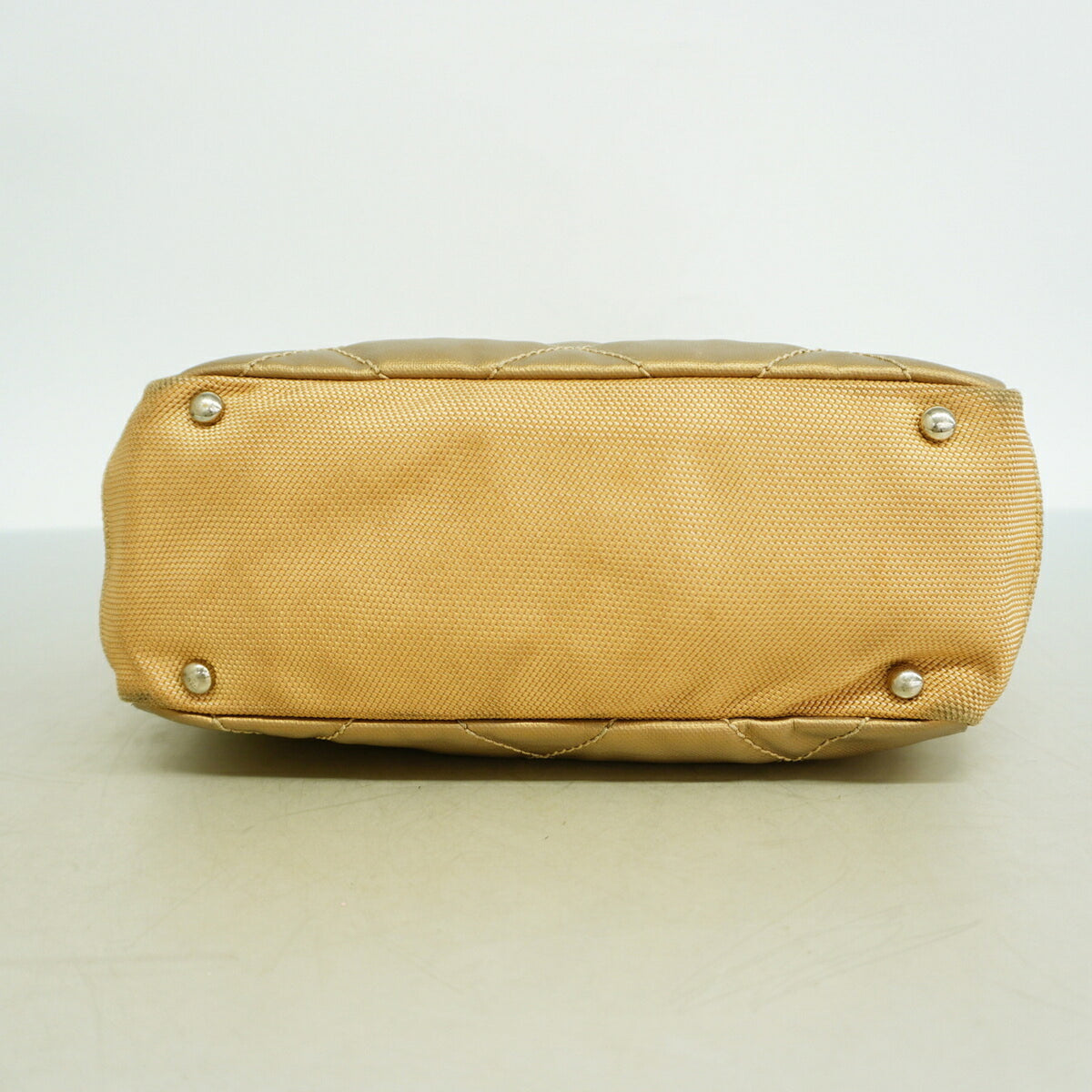 Chanel Beige Canvas Tote Bag (Pre-Owned)