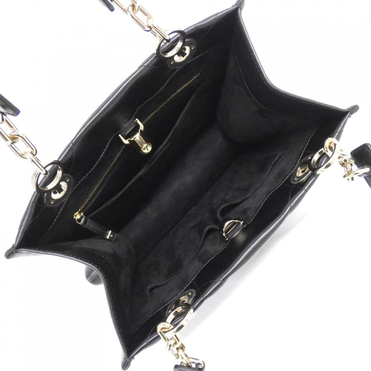 Christian Dior Black Leather Handbag (Pre-Owned)