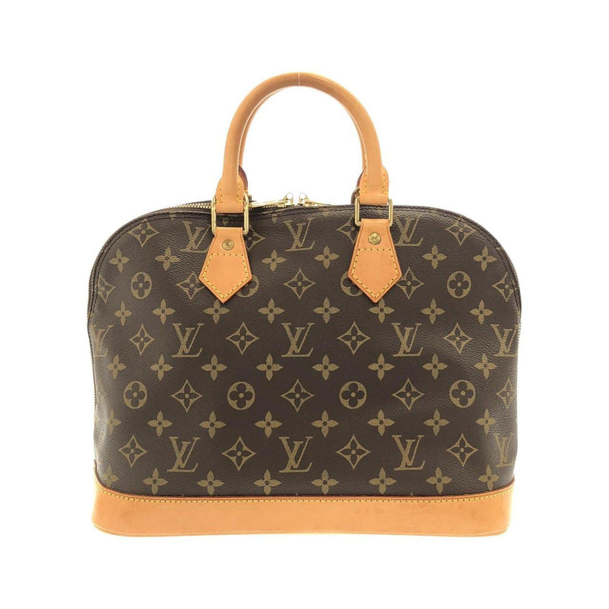 Louis Vuitton Brown Coated Canvas Handbag (Pre-Owned)