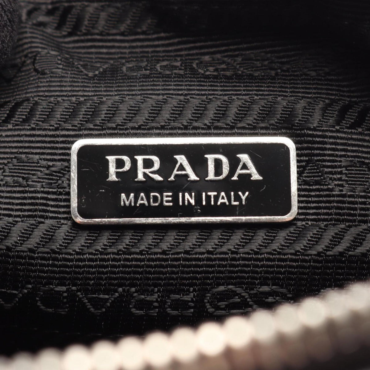 Prada Black Leather Handbag Shoulder Bag (Pre-Owned)