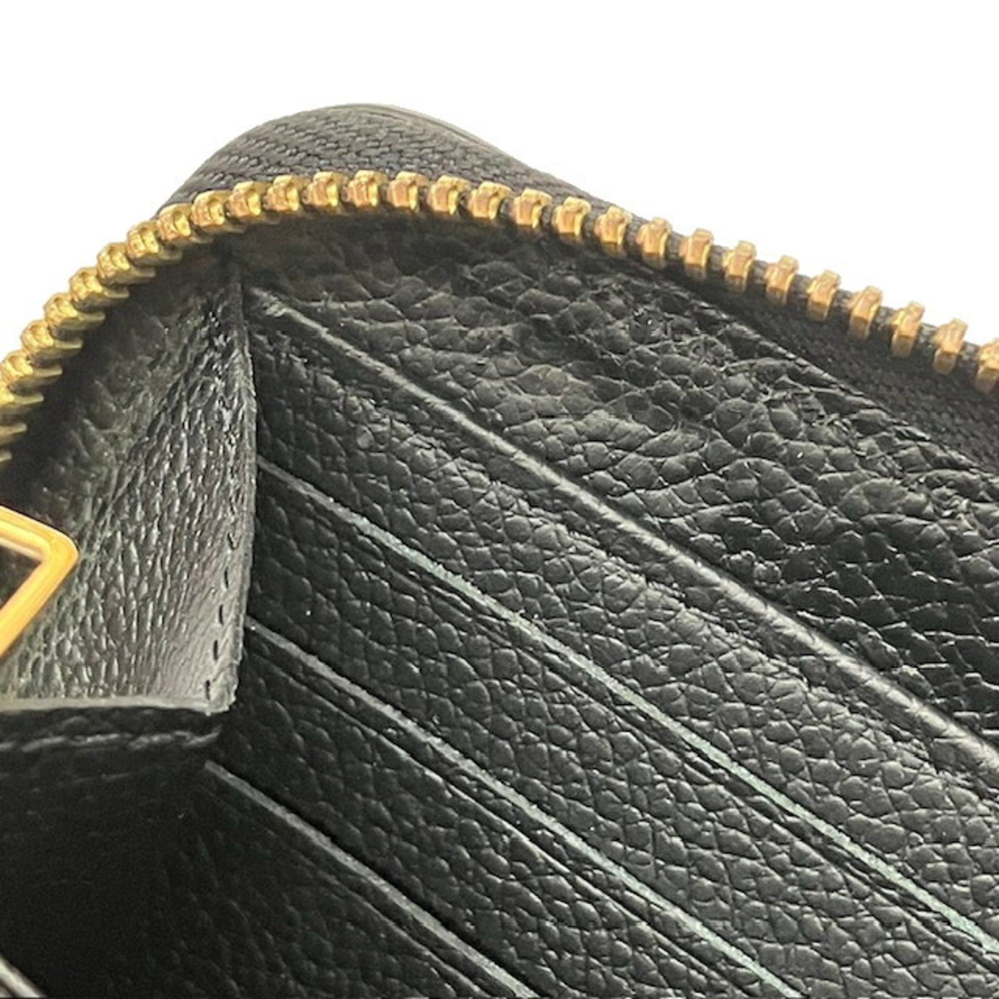Louis Vuitton Noir Monogram Empreinte Long Wallet (Bi-Fold) (Pre-Owned)