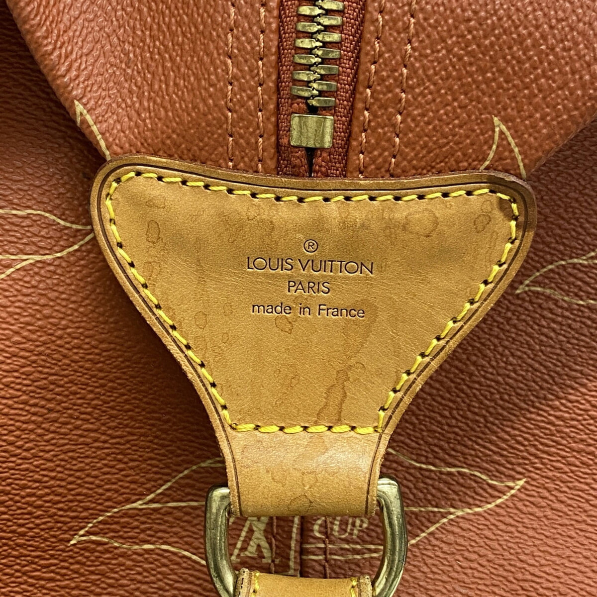 Louis Vuitton Red Color Boston Bag (Pre-Owned)