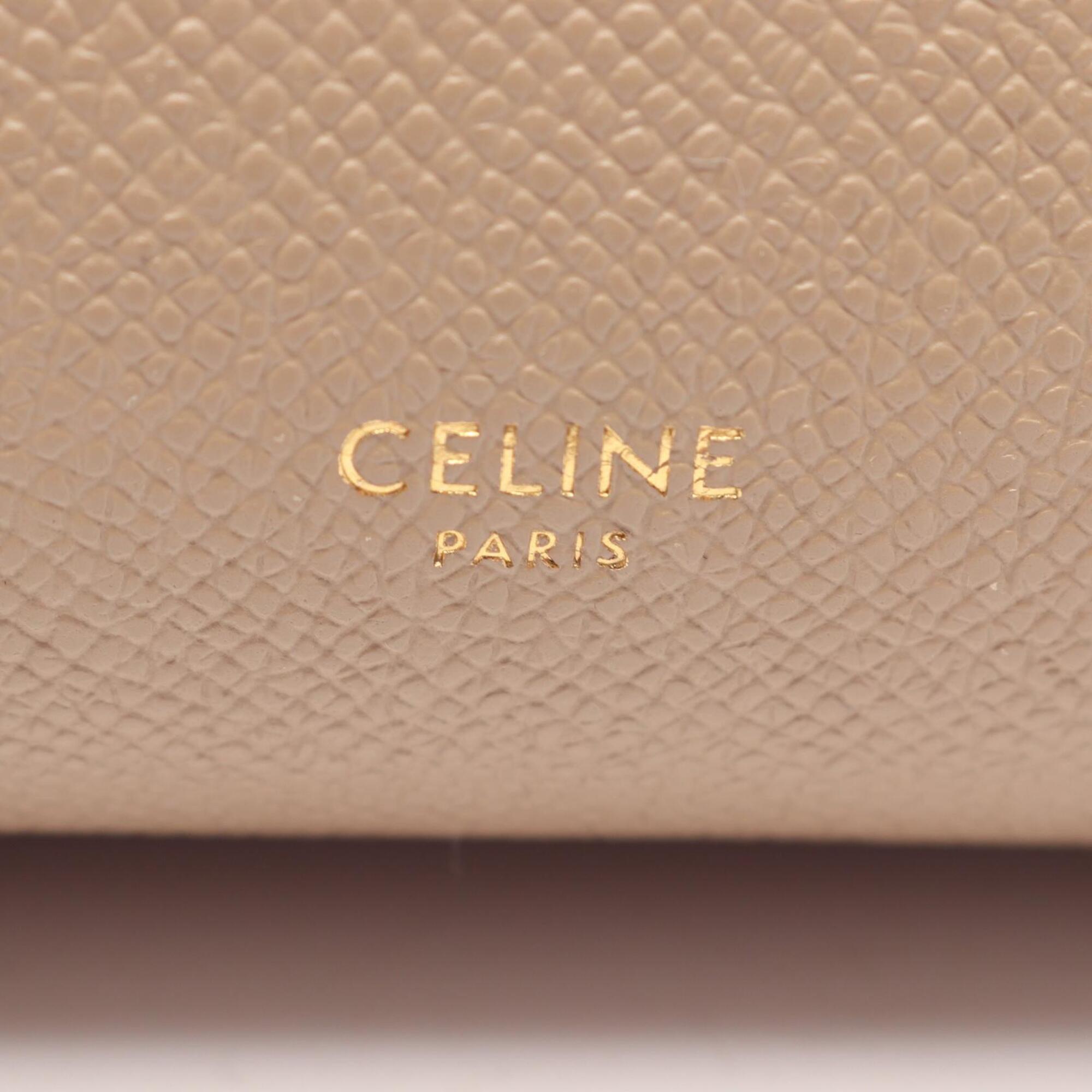 Celine Beige Leather Handbag (Pre-Owned)