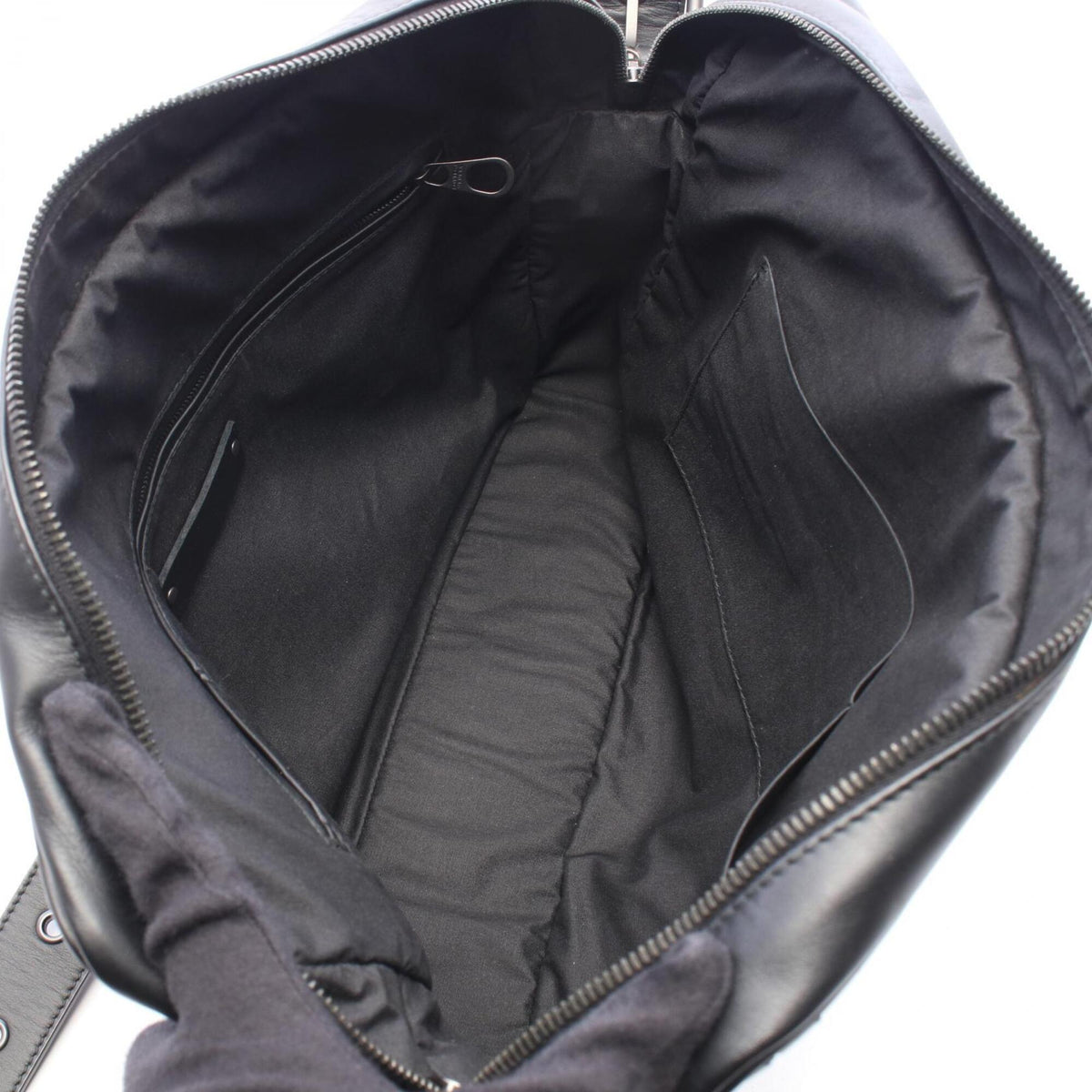 Bottega Veneta Black Intrecciato Handbag Shoulder Bag (Pre-Owned)