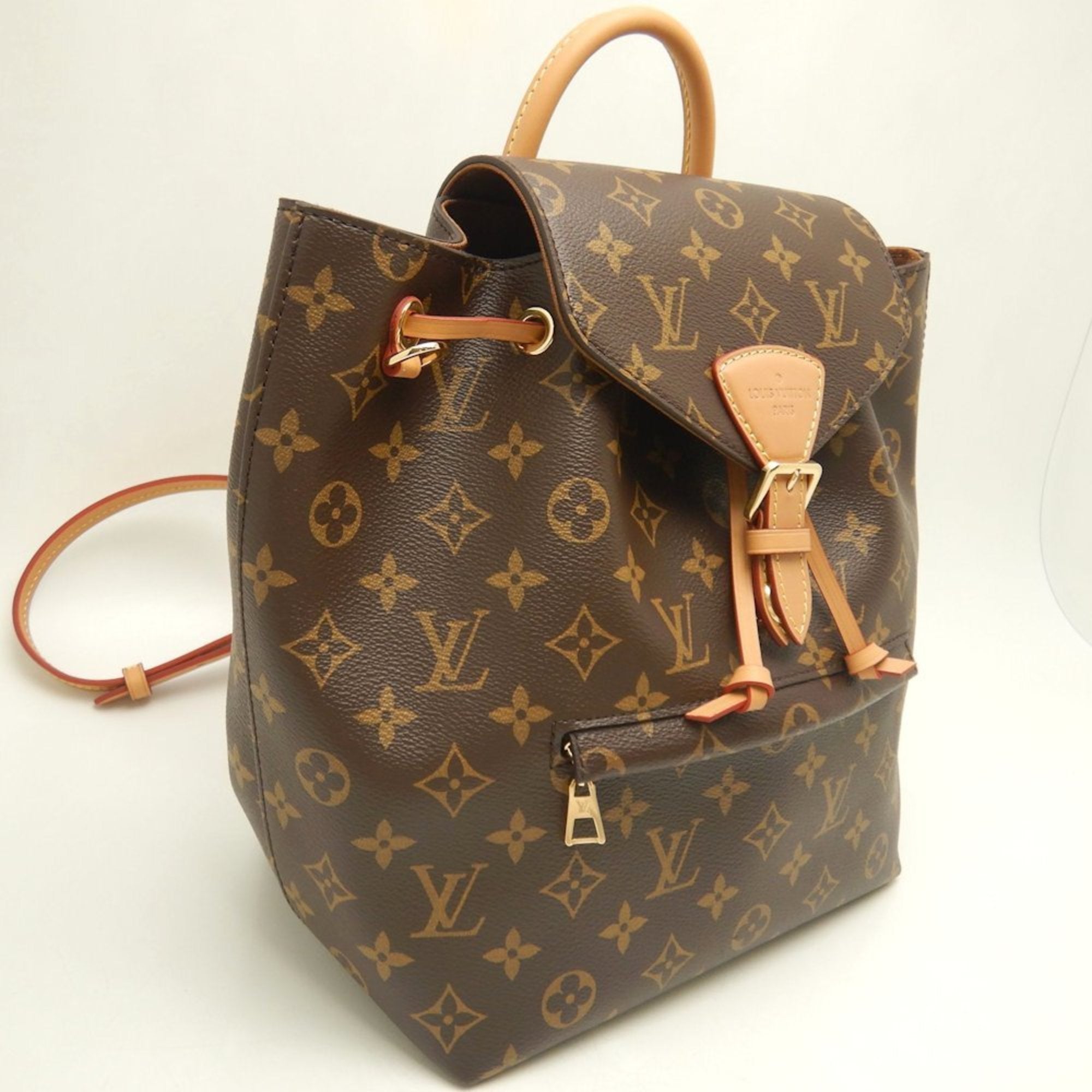 Louis Vuitton Brown Monogram Monogram Pvc Backpack (Pre-Owned)