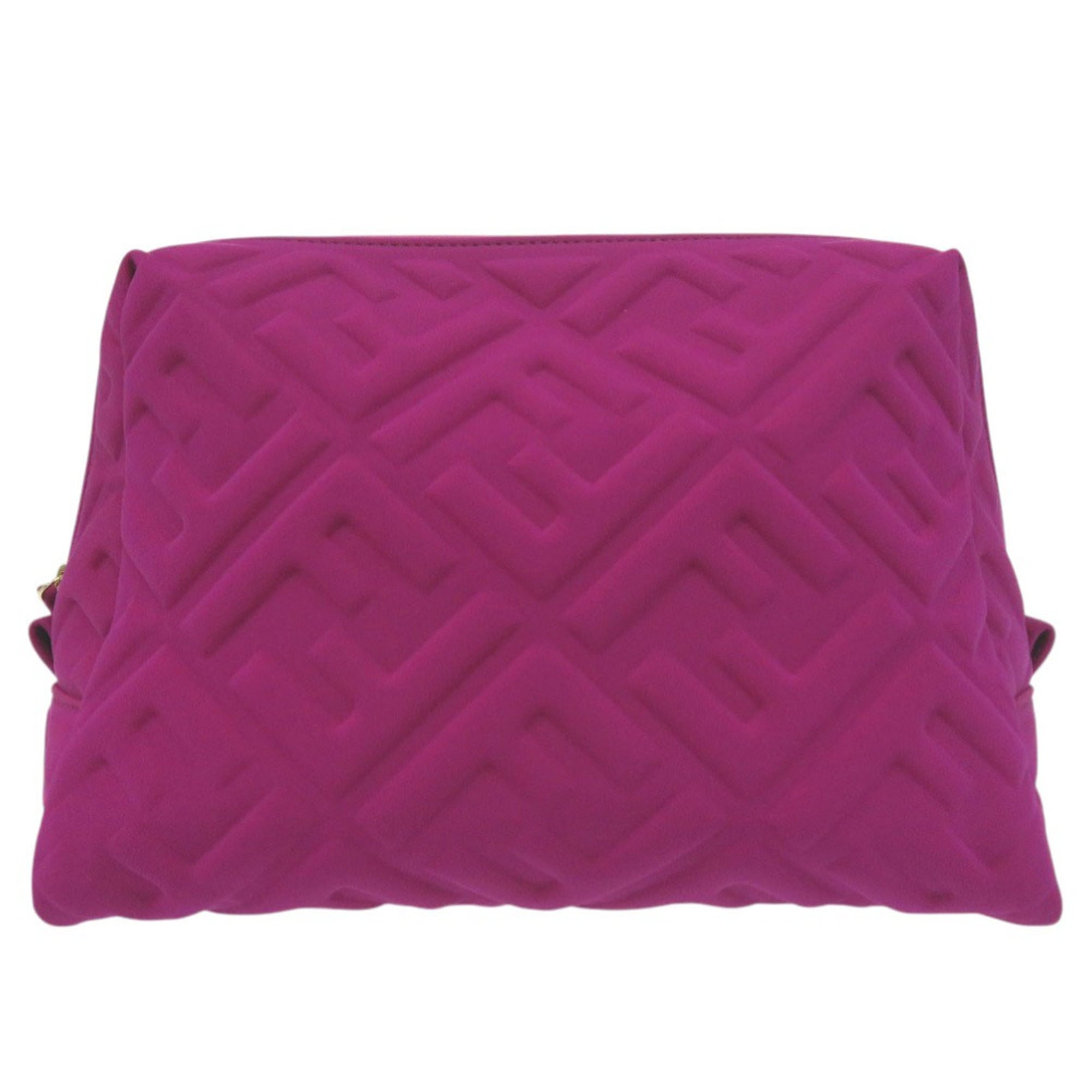 Fendi Purple Polyamide Pouch (Pre-Owned)